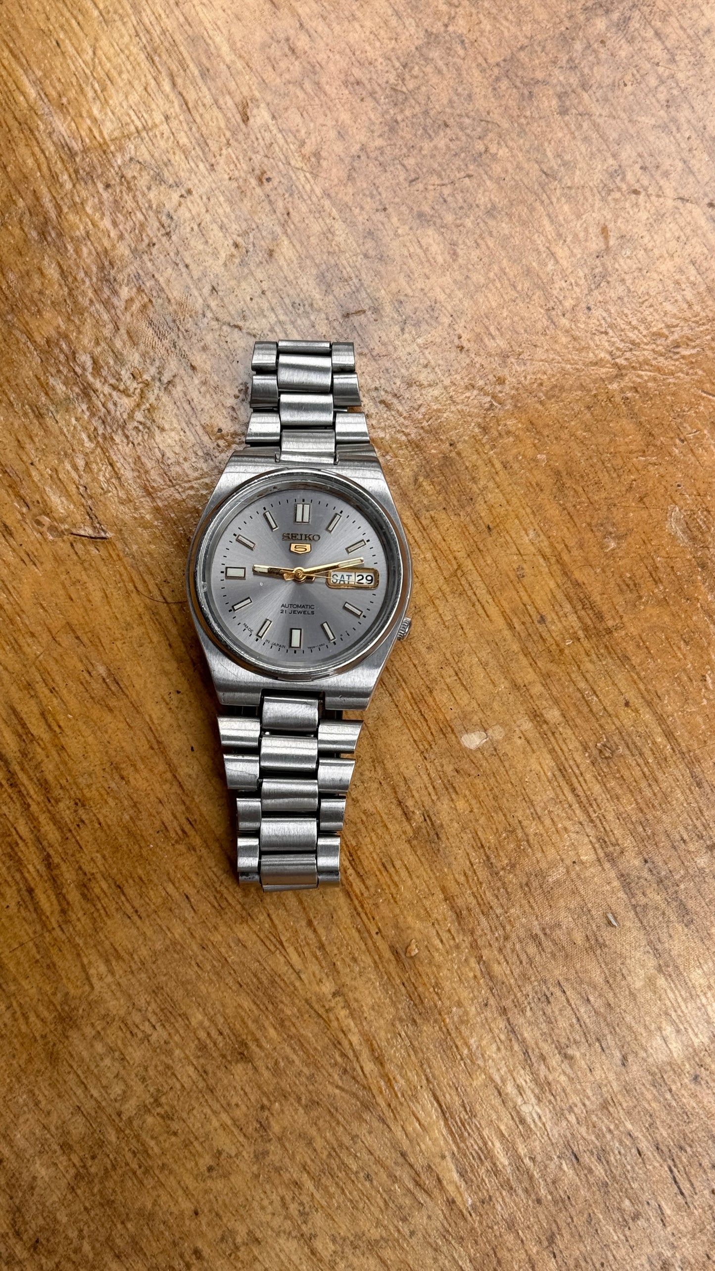 Pre Owned Vintage Seiko 5 Automatic