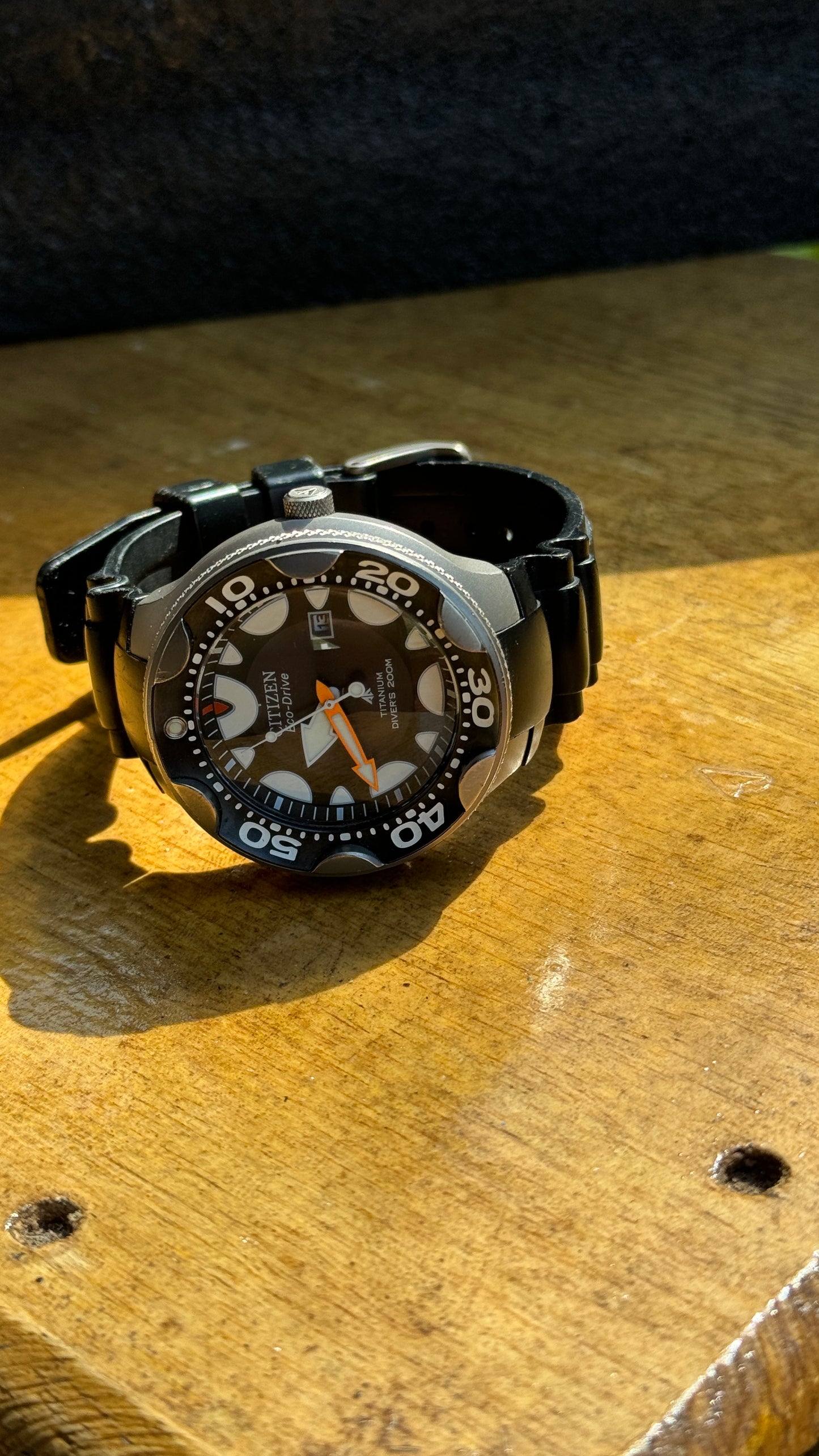 Pre Owned Citizen Orca Titanium Promaster - BN0015-07E