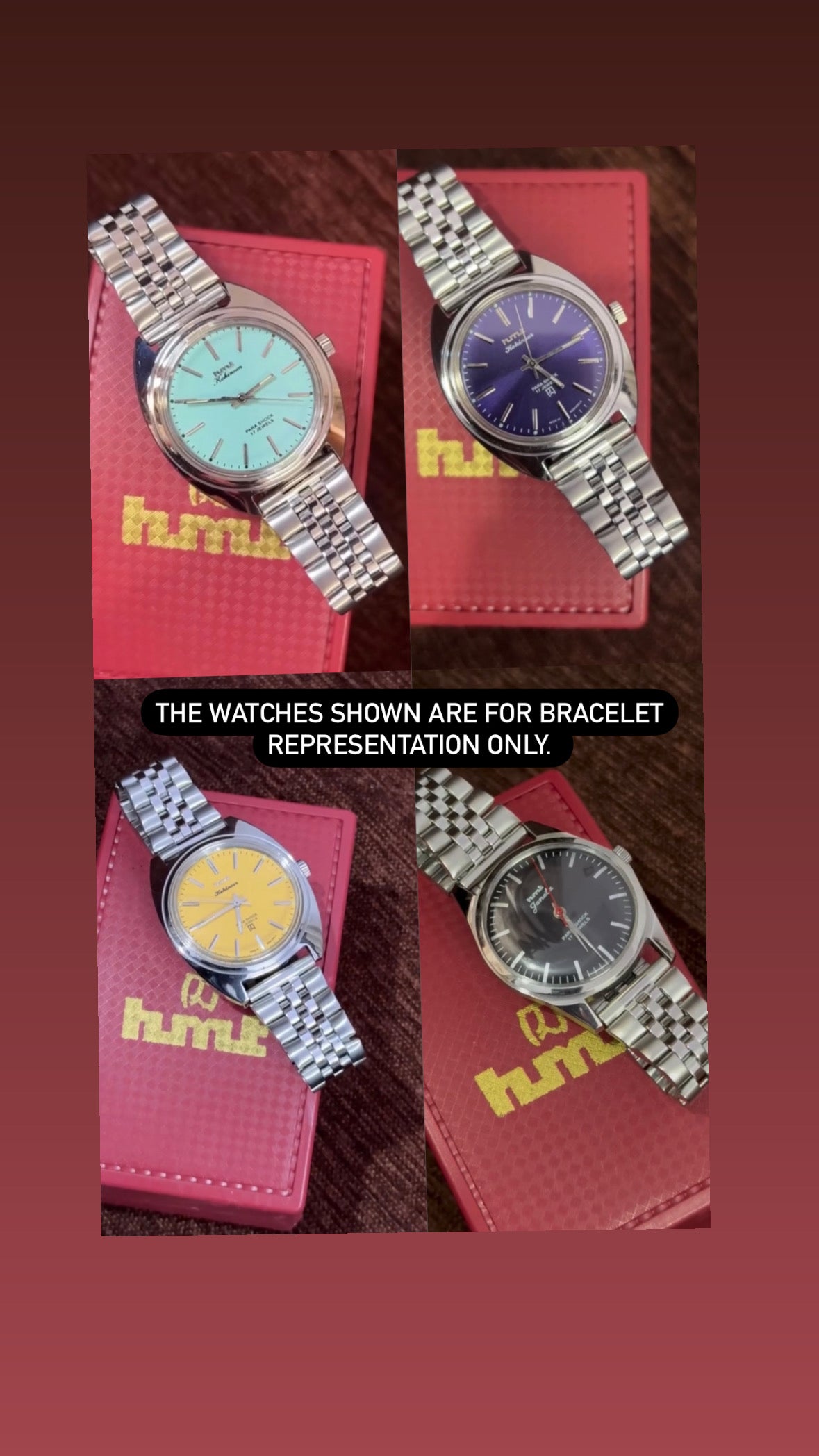 VINTAGE HMT KOHINOOR - Mechanical Manual Winding