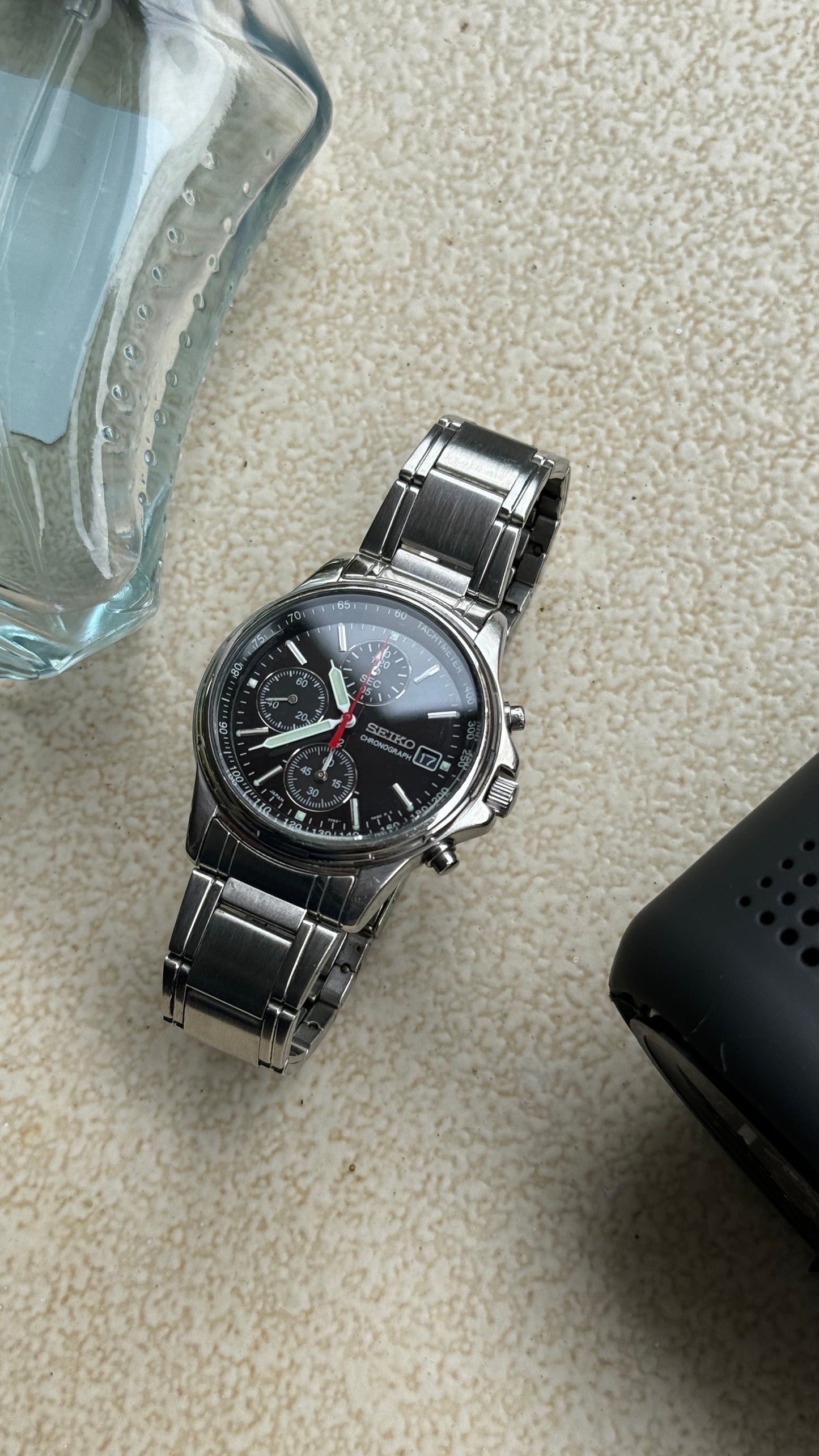 Pre Owned Seiko Chronograph - 7T92 Movement