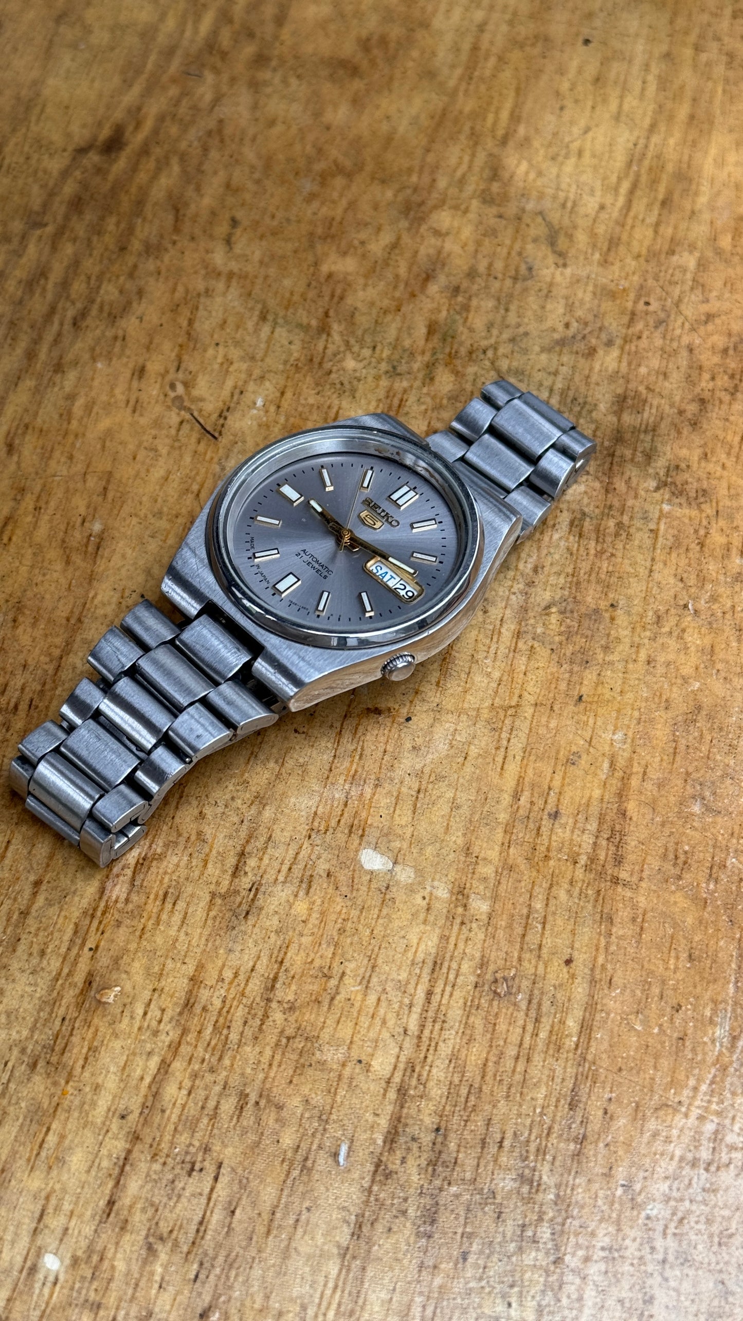 Pre Owned Vintage Seiko 5 Automatic