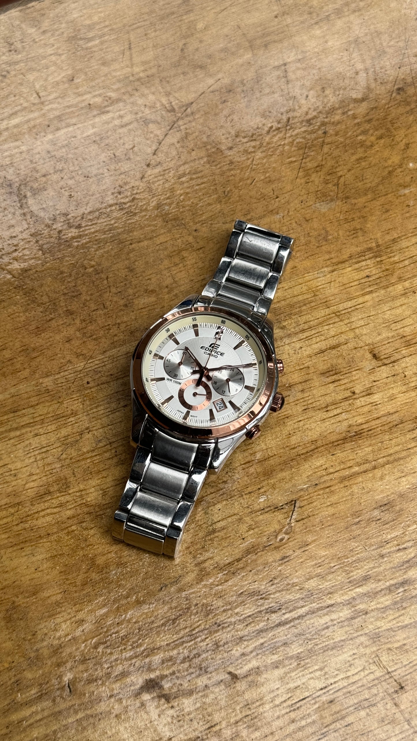 Pre Owned Casio Edifice EF530P-7A - Chronograph Watch