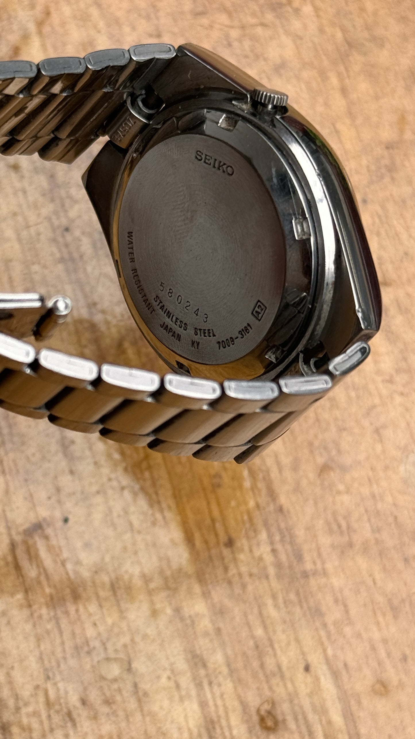 Pre Owned Vintage Seiko 5 Railway Time Automatic
