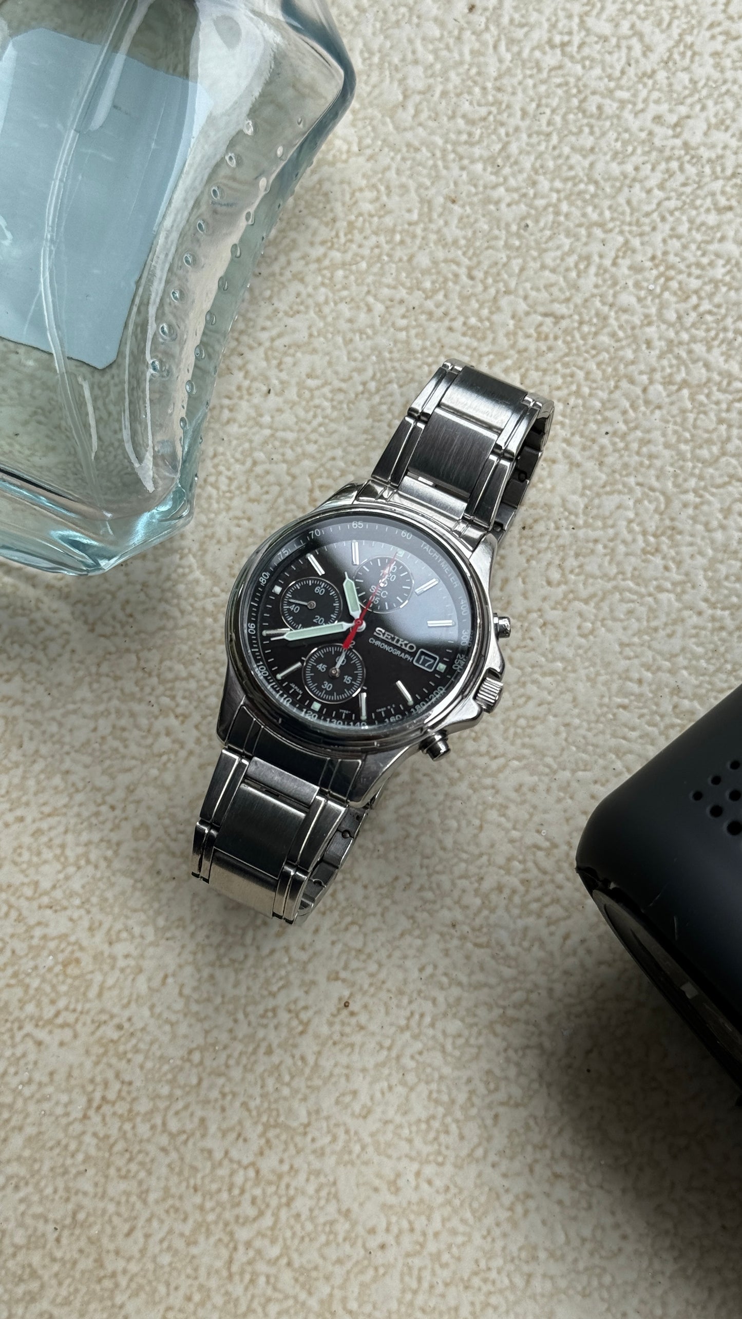 Pre Owned Seiko Chronograph - 7T92 Movement