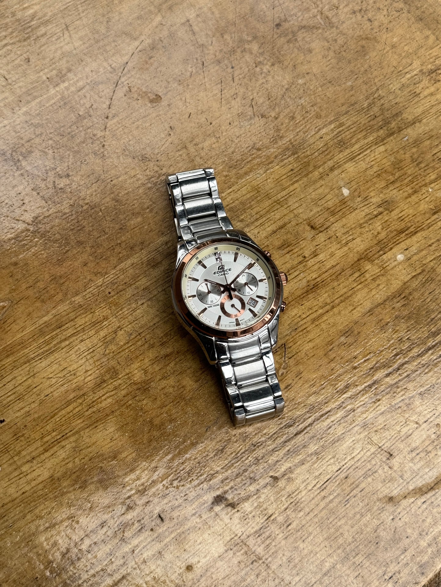 Pre Owned Casio Edifice EF530P-7A - Chronograph Watch