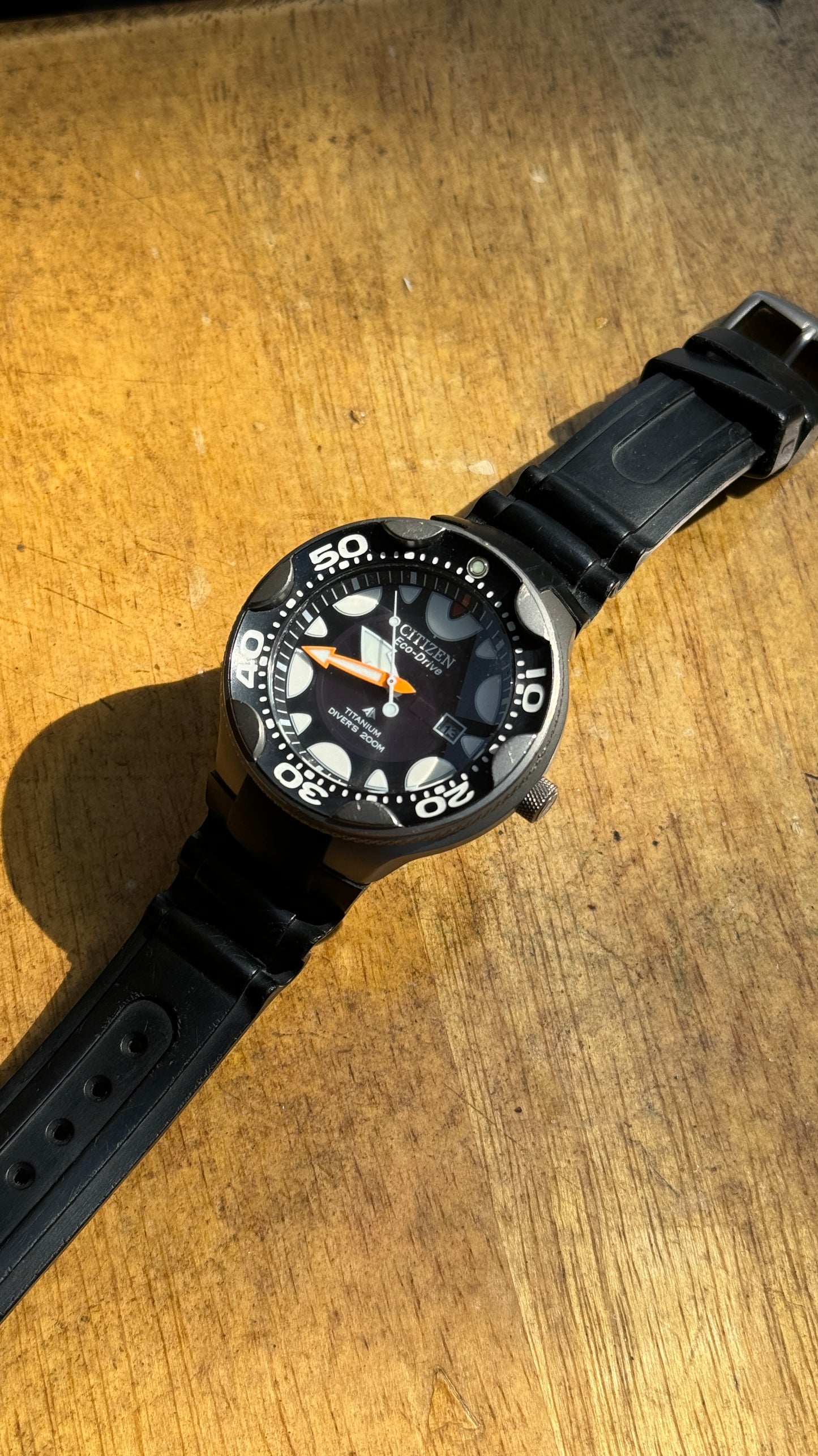 Pre Owned Citizen Orca Titanium Promaster - BN0015-07E