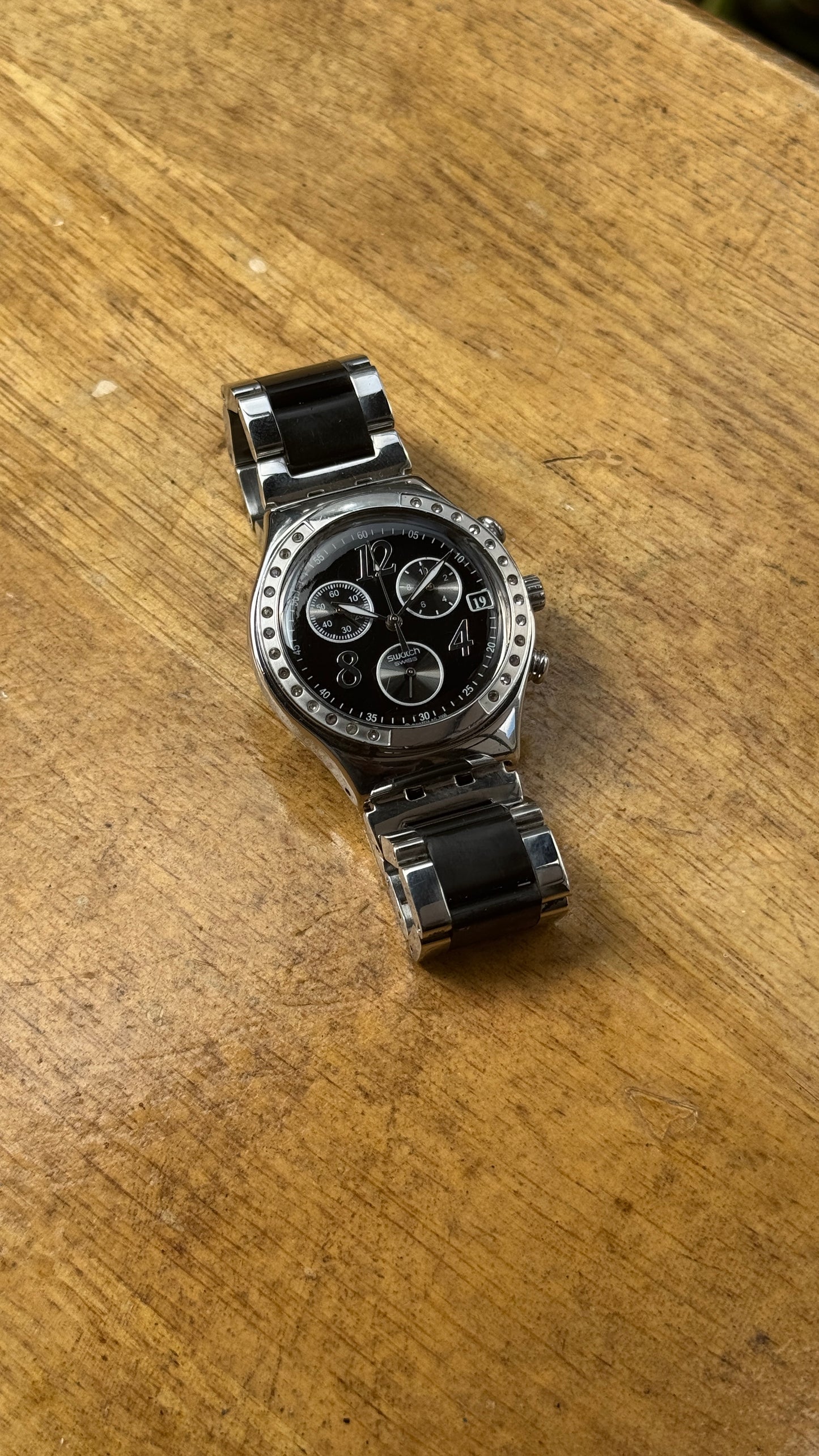 Pre Owned Swatch Irony Chronograph