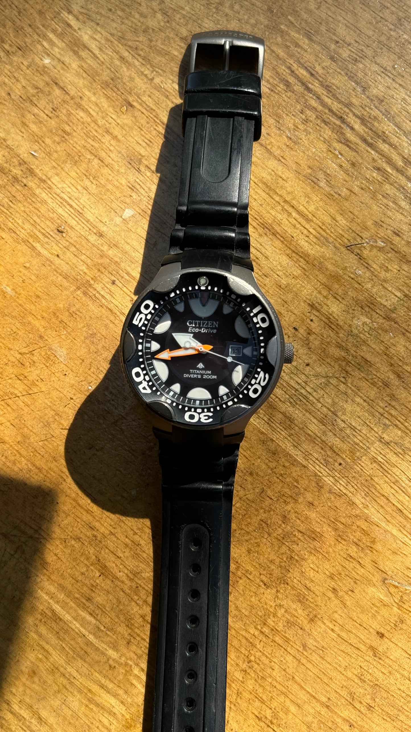 Pre Owned Citizen Orca Titanium Promaster - BN0015-07E