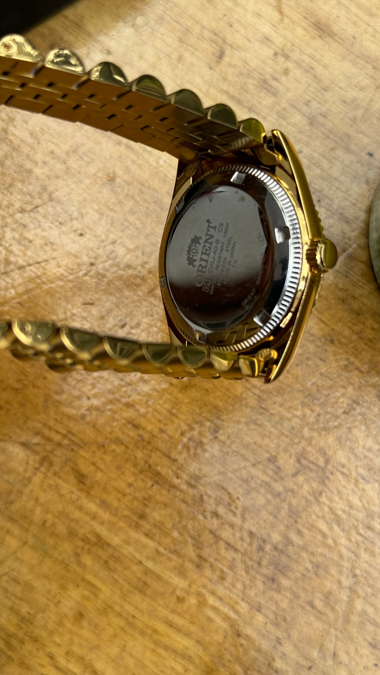 Pre Owned Orient Oyster Day Date Automatic Watch