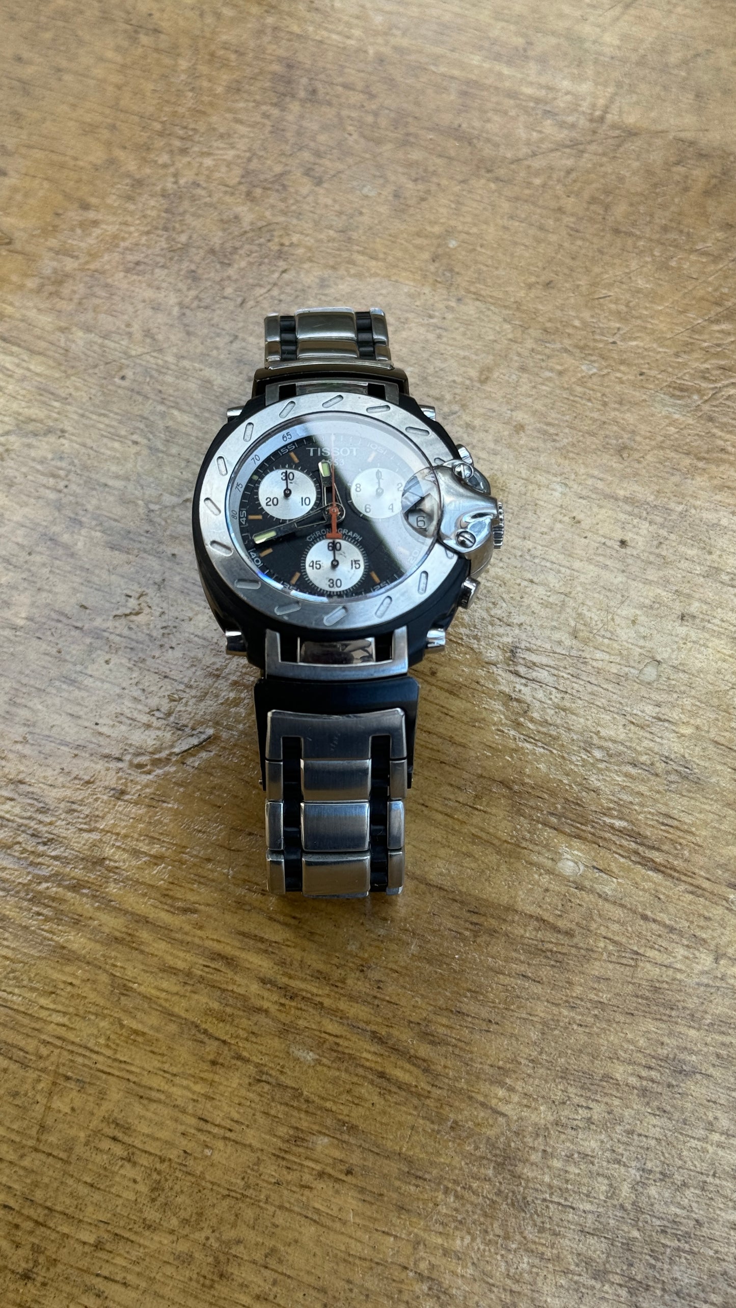 Pre Owned Tissot T Race two tone Chronograph Watch