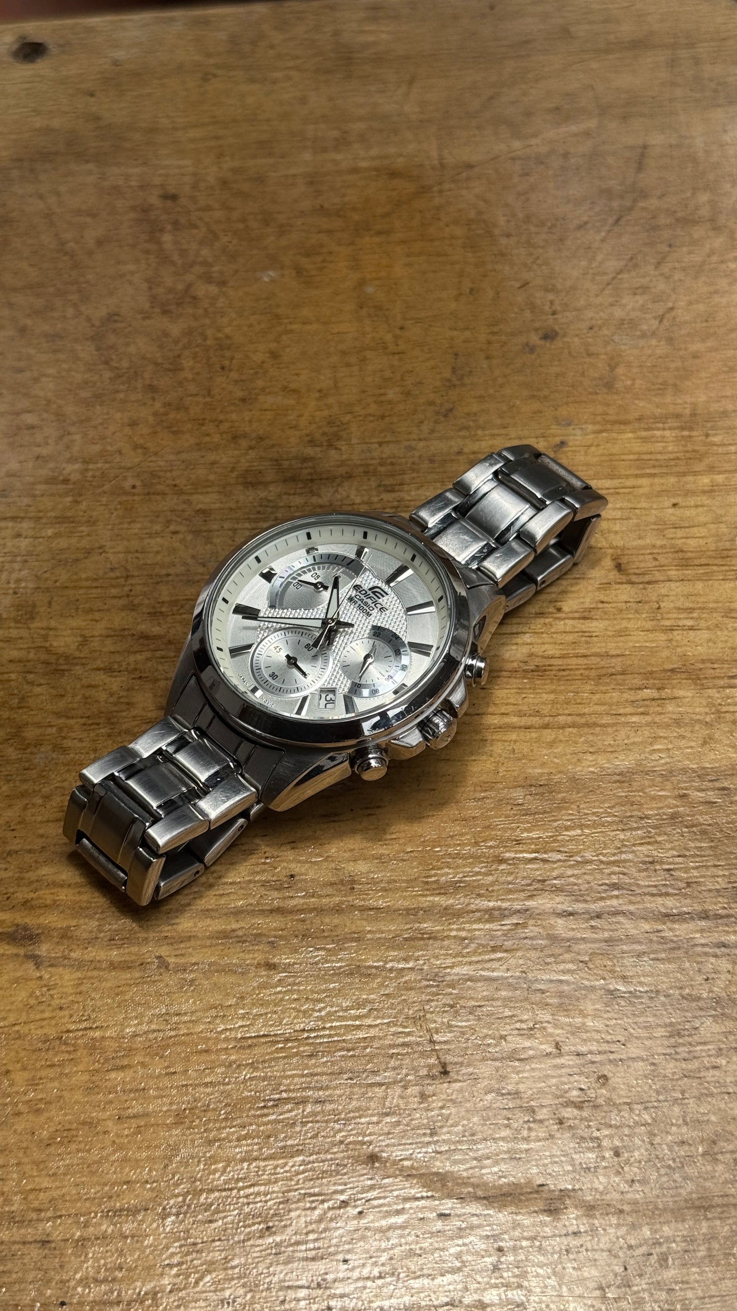 Pre Owned Casio Edifice Chronograph Watch