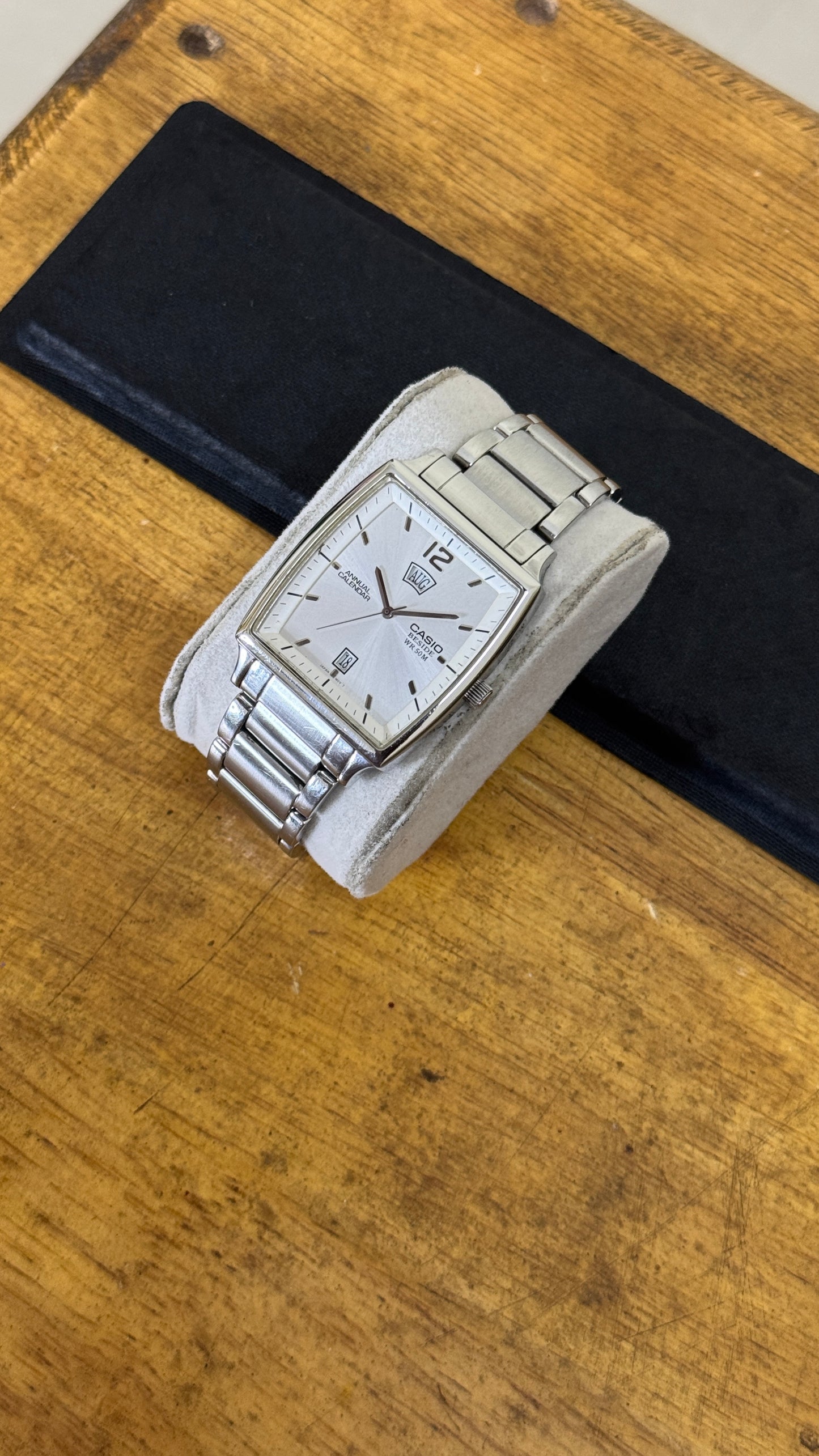 Pre Owned Casio Annual Calendar Watch
