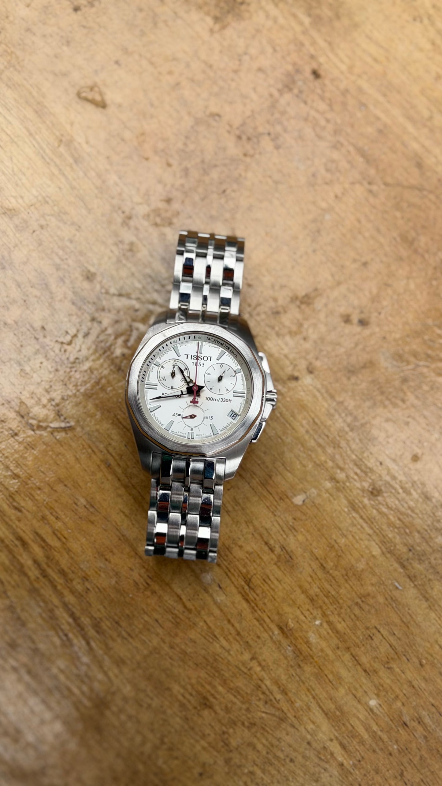 Pre Owned Tissot PRC 100 Chronograph Watch