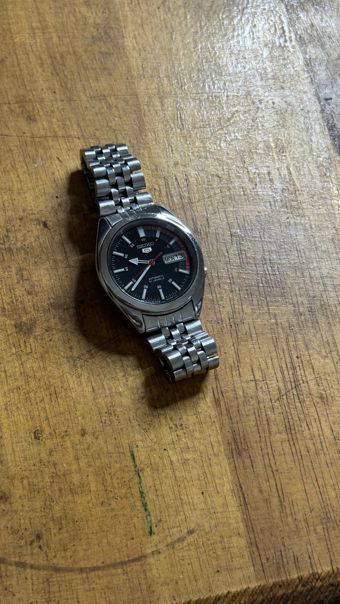 Preowned vintage Seiko 5 Automatic