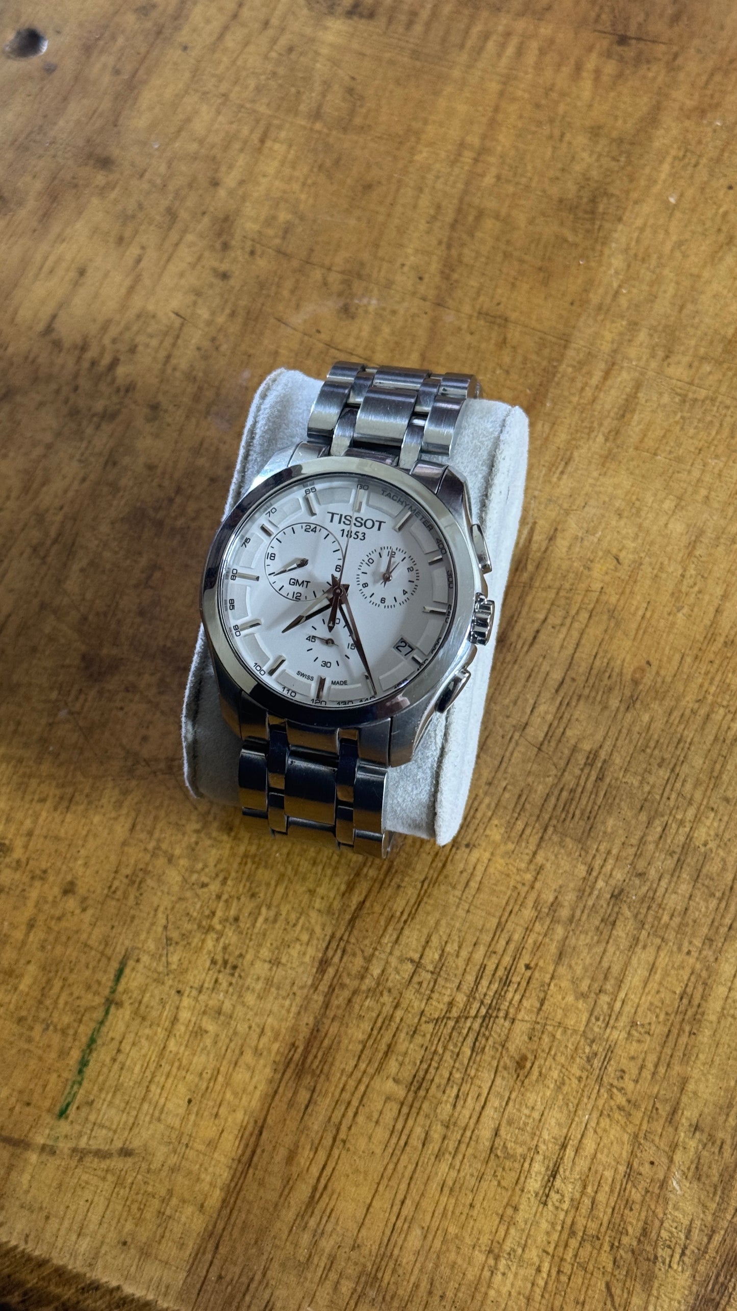 Pre Owned Tissot Couturier GMT Chronograph Watch