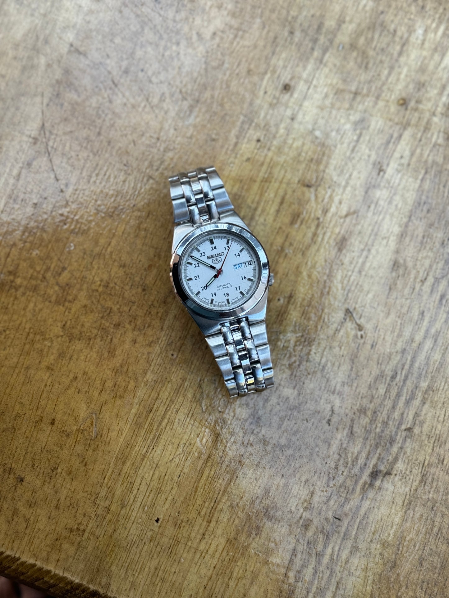 Pre Owned Vintage Seiko 5 Automatic Watch