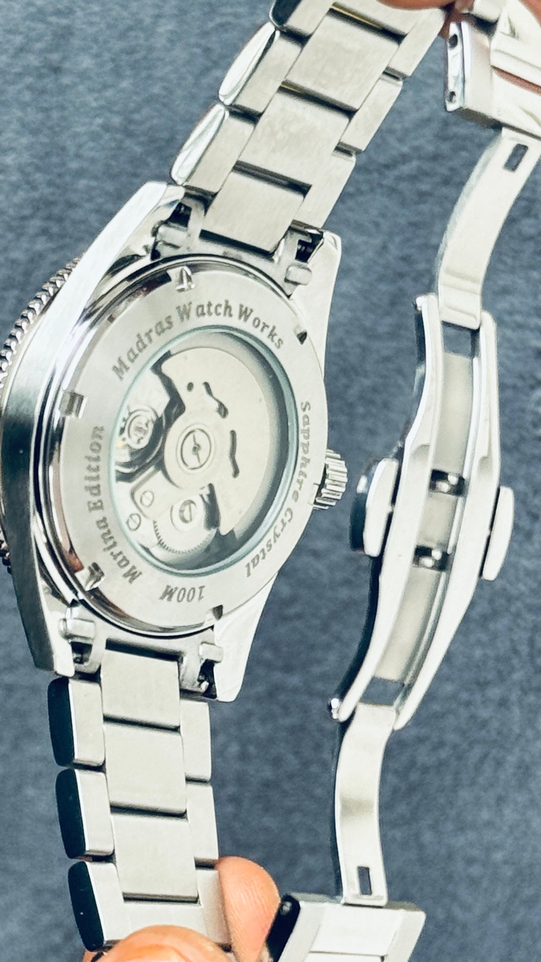Madras Watch Works - Marina Edition - Automatic - NH35A Movement (PRE ORDER )