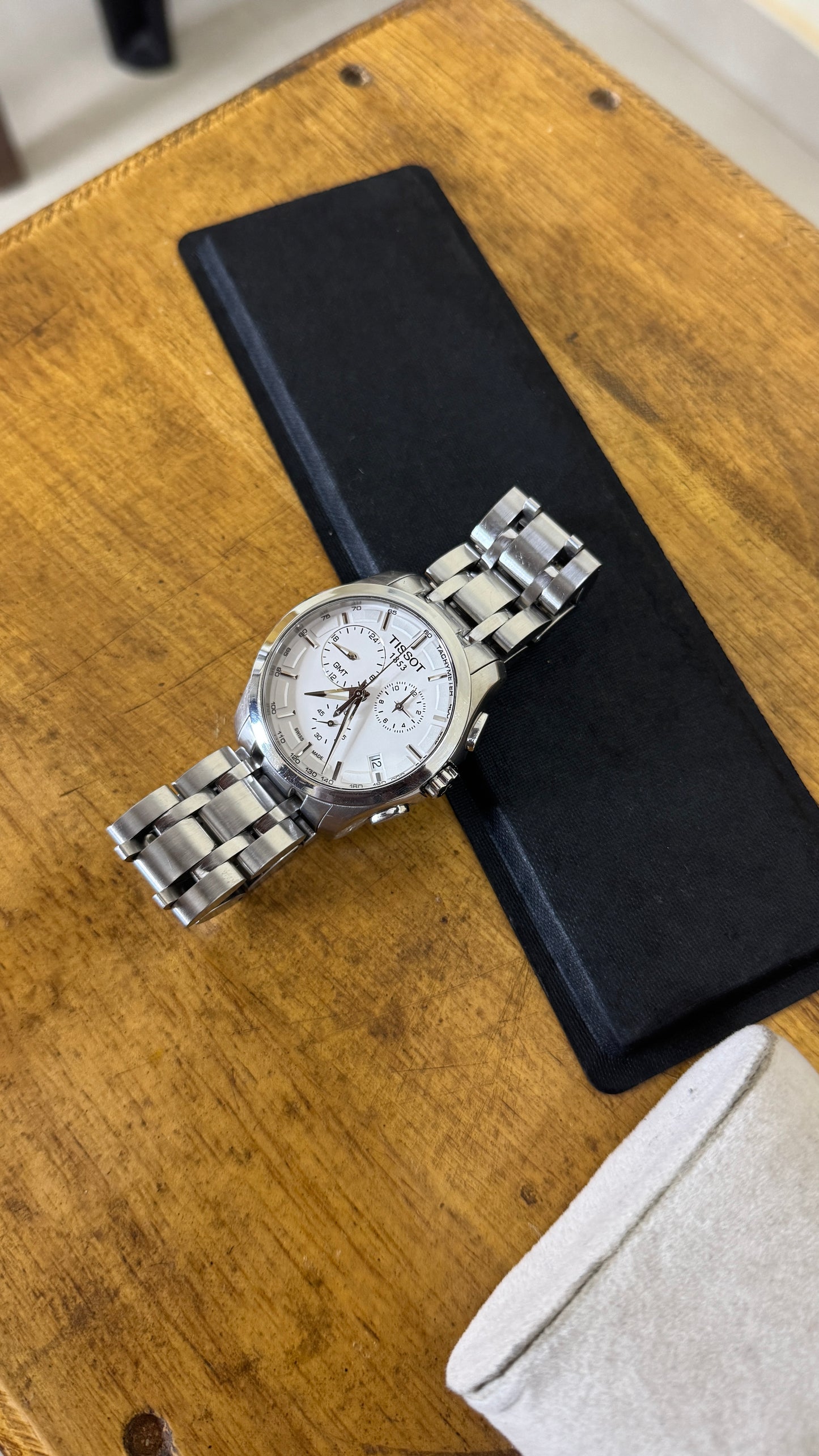 Pre Owned Tissot Couturier GMT Chronograph Watch