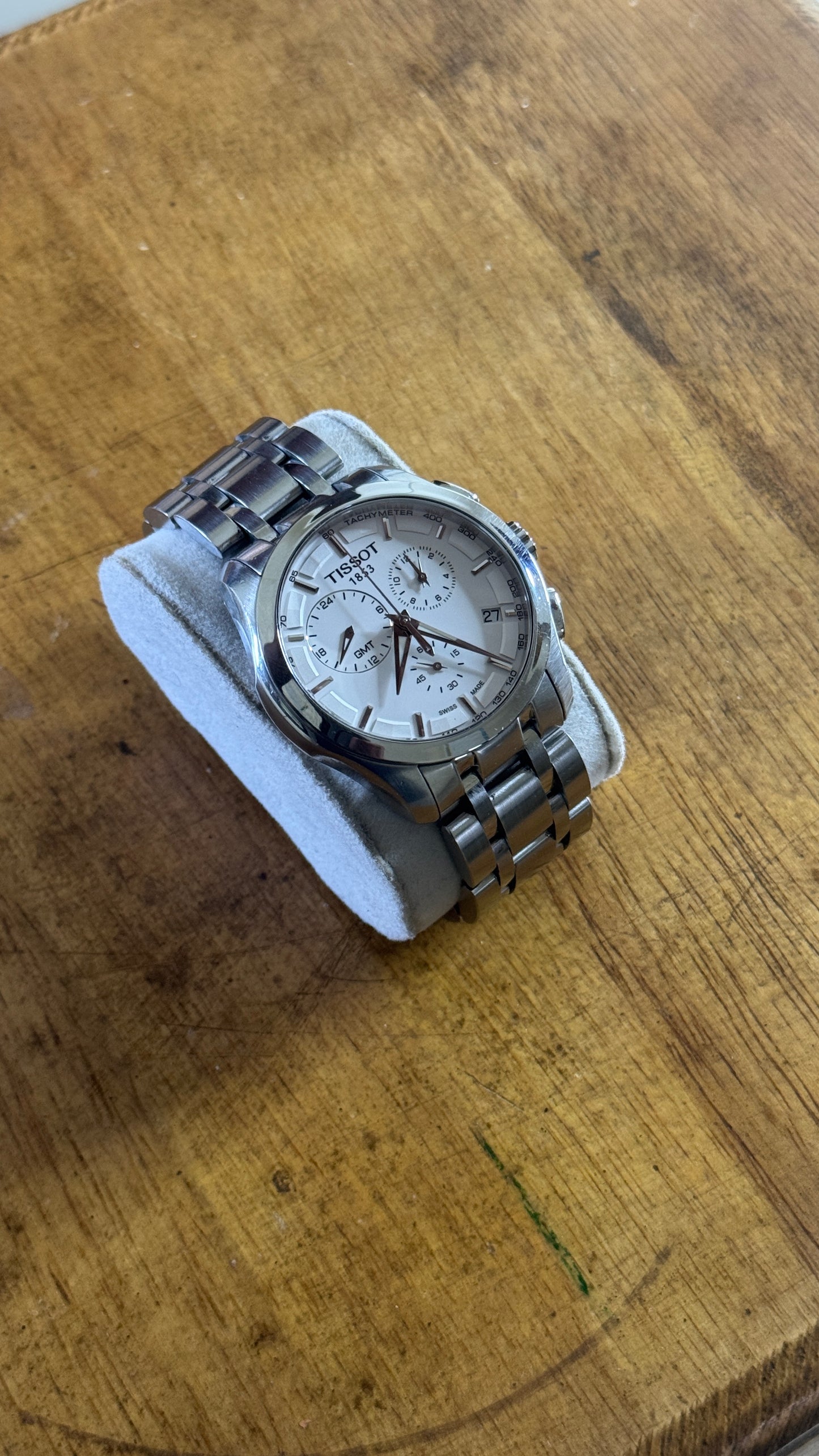 Pre Owned Tissot Couturier GMT Chronograph Watch