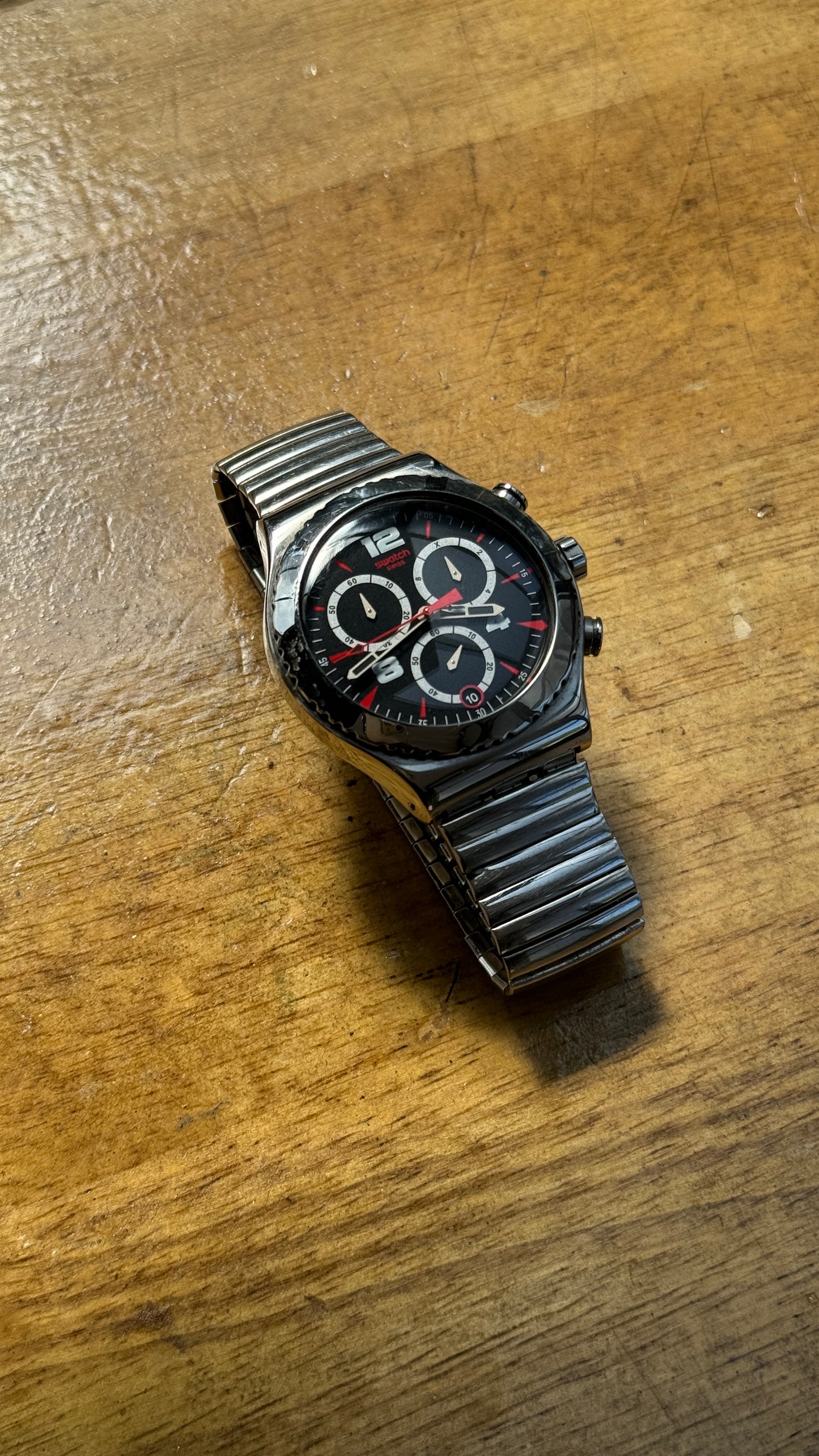 Pre Owned Swatch Irony Chronograph
