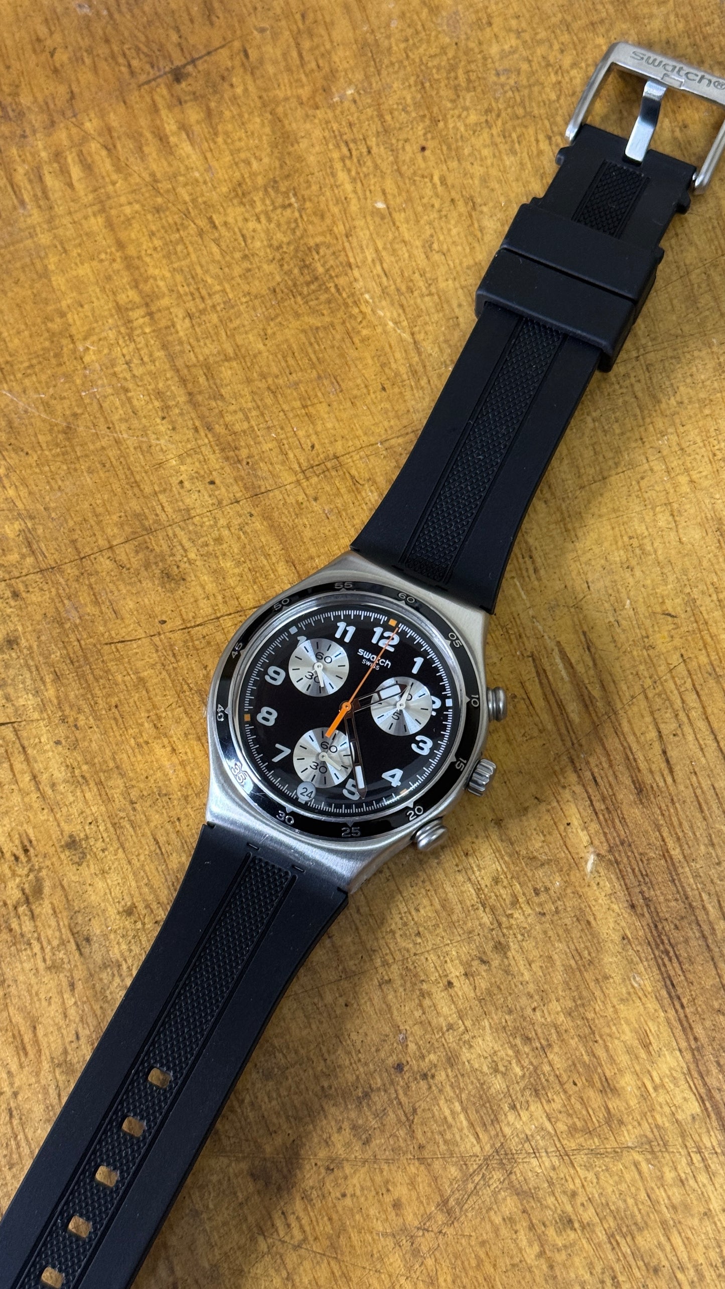 Pre Owned Swatch Irony Chronograph Watch
