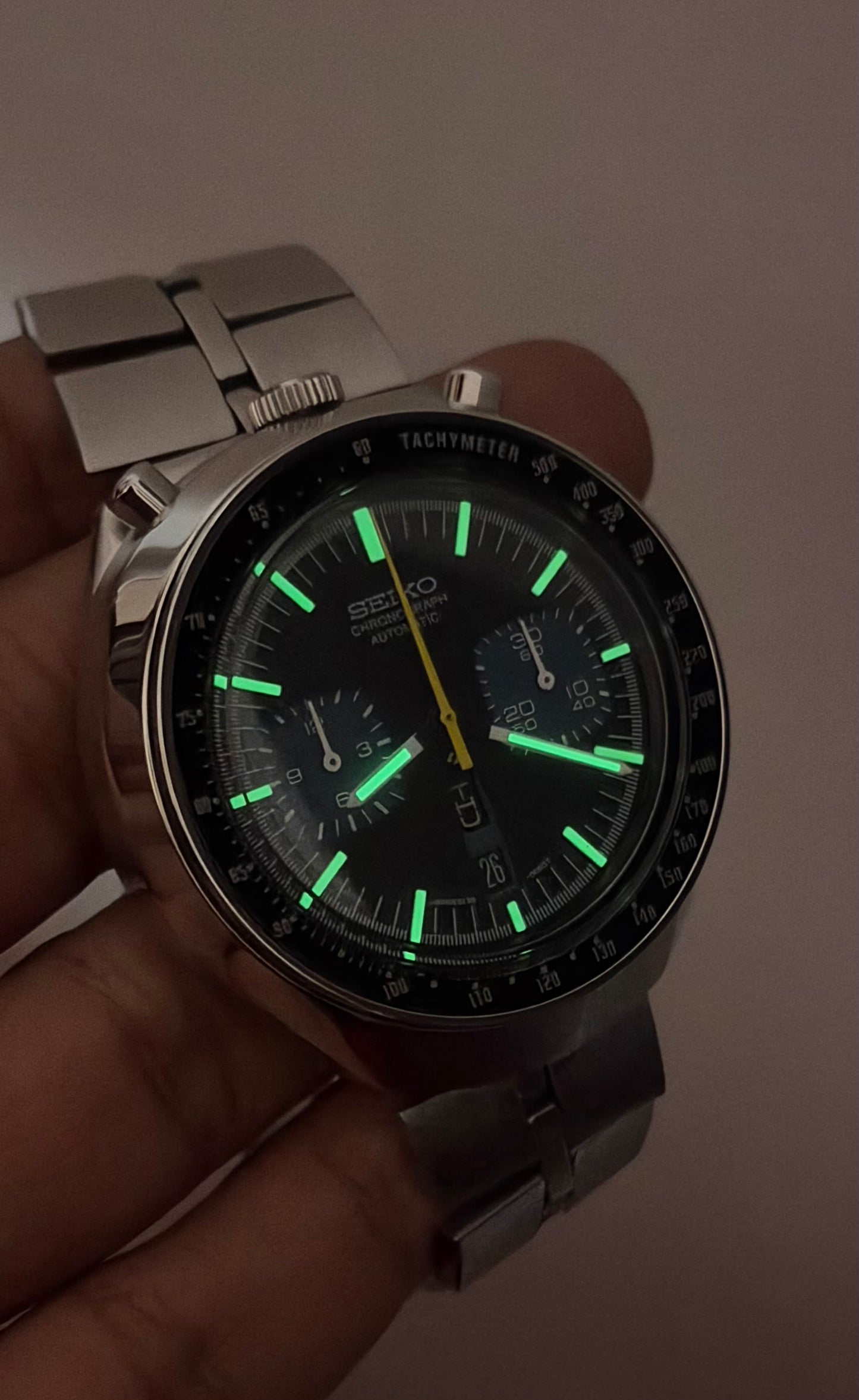 Pre Owned Vintage Seiko Automatic Chronograph (super rare & well preserved)