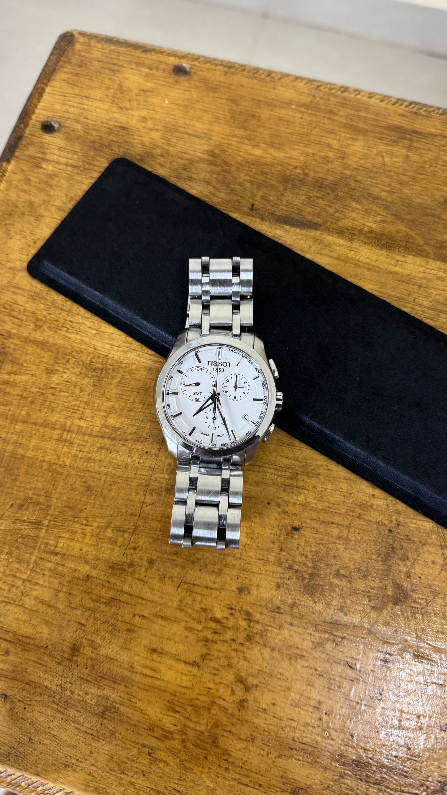 Pre Owned Tissot Couturier GMT Chronograph Watch