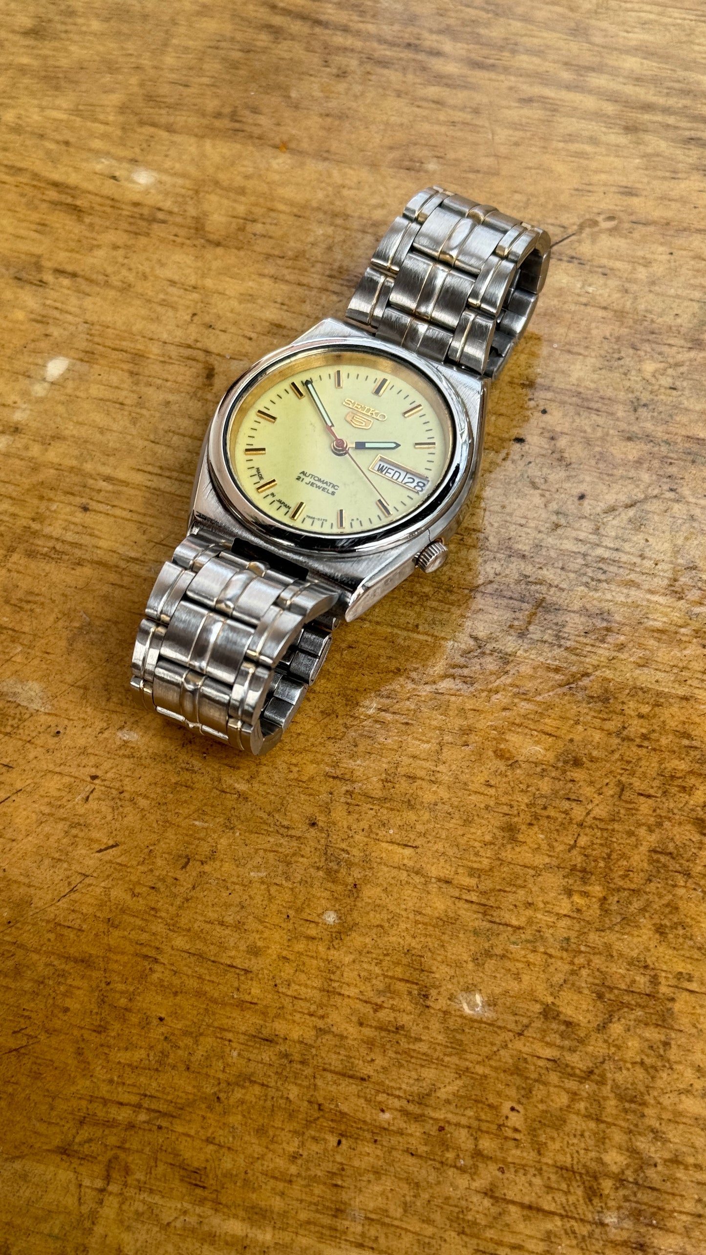 Pre Owned Seiko 5 Automatic (Full Lumed Dial)
