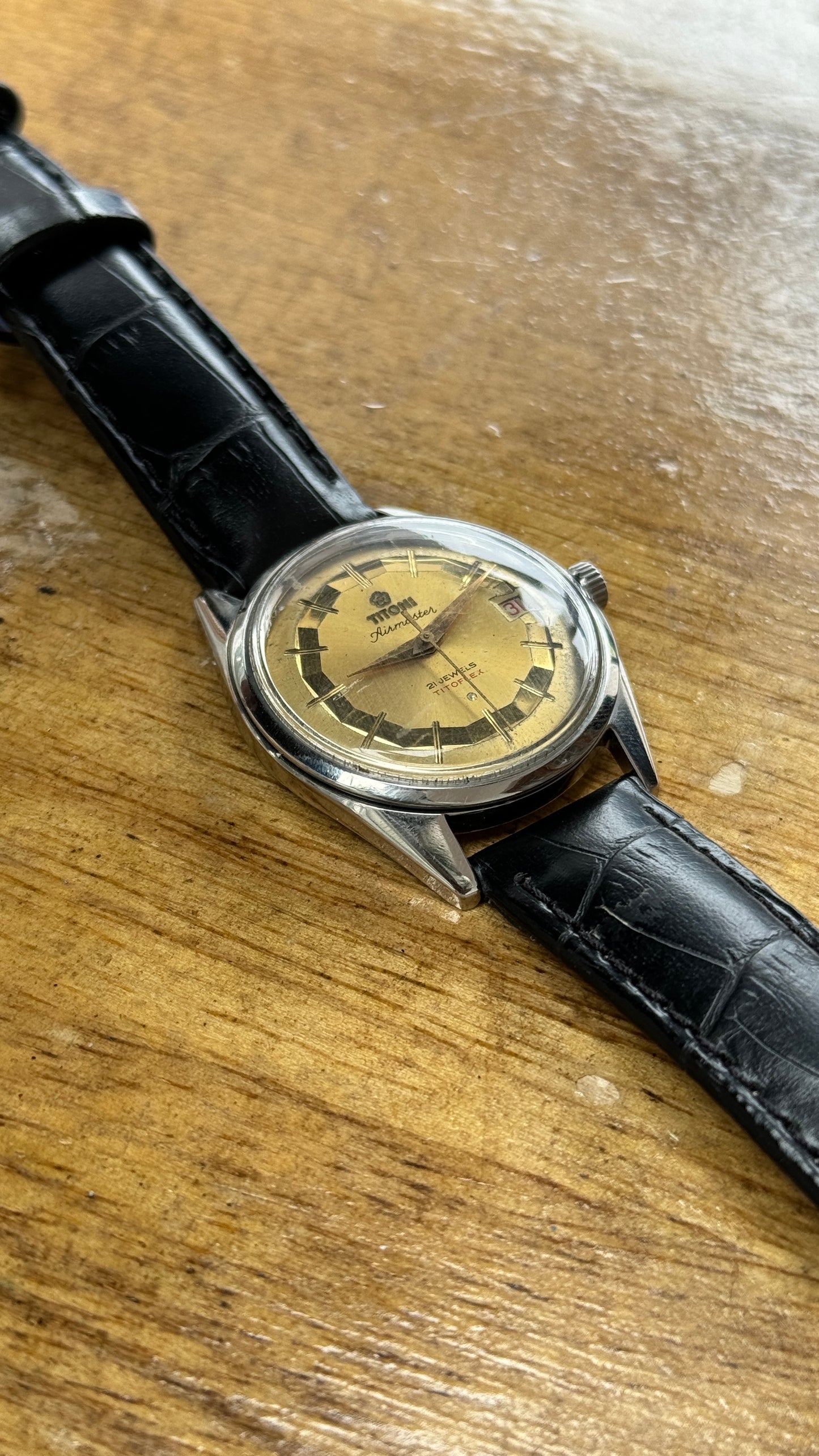 Pre Owned Vintage Titoni Air Master - Manual Winding