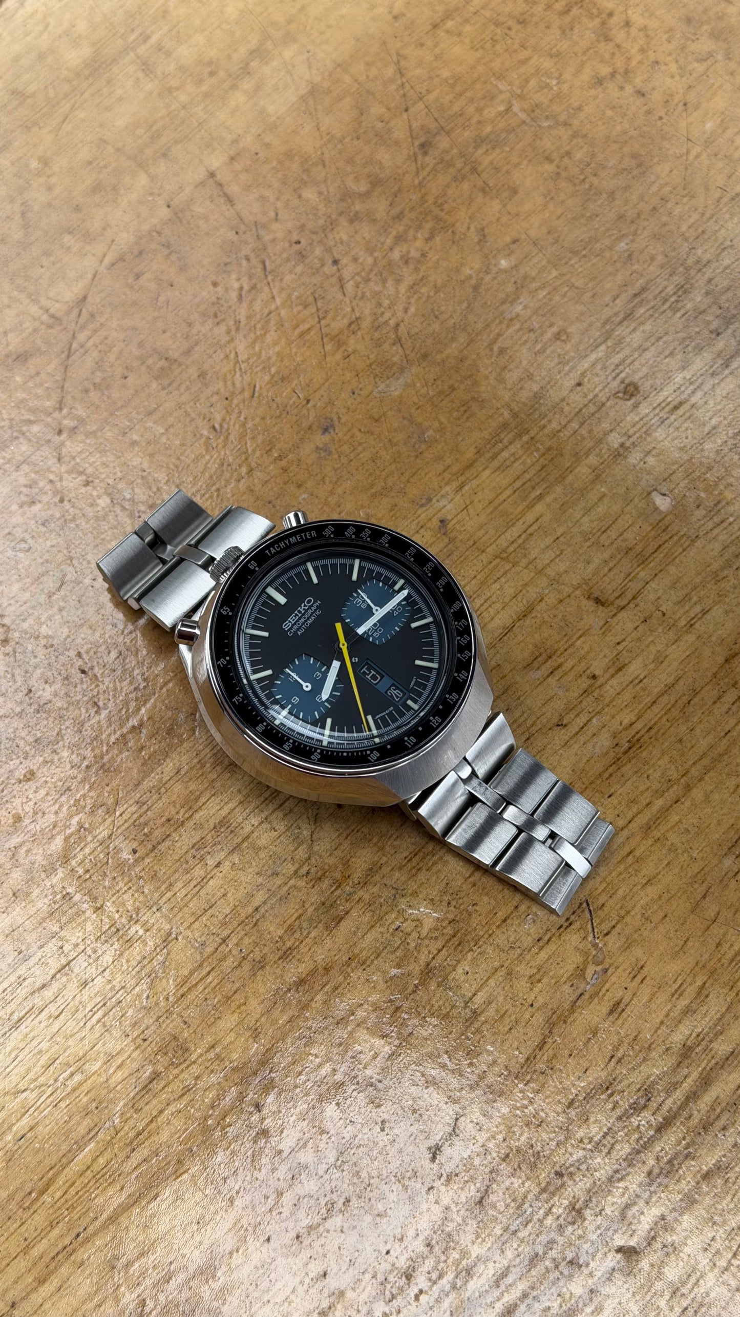 Pre Owned Vintage Seiko Automatic Chronograph (super rare & well preserved)