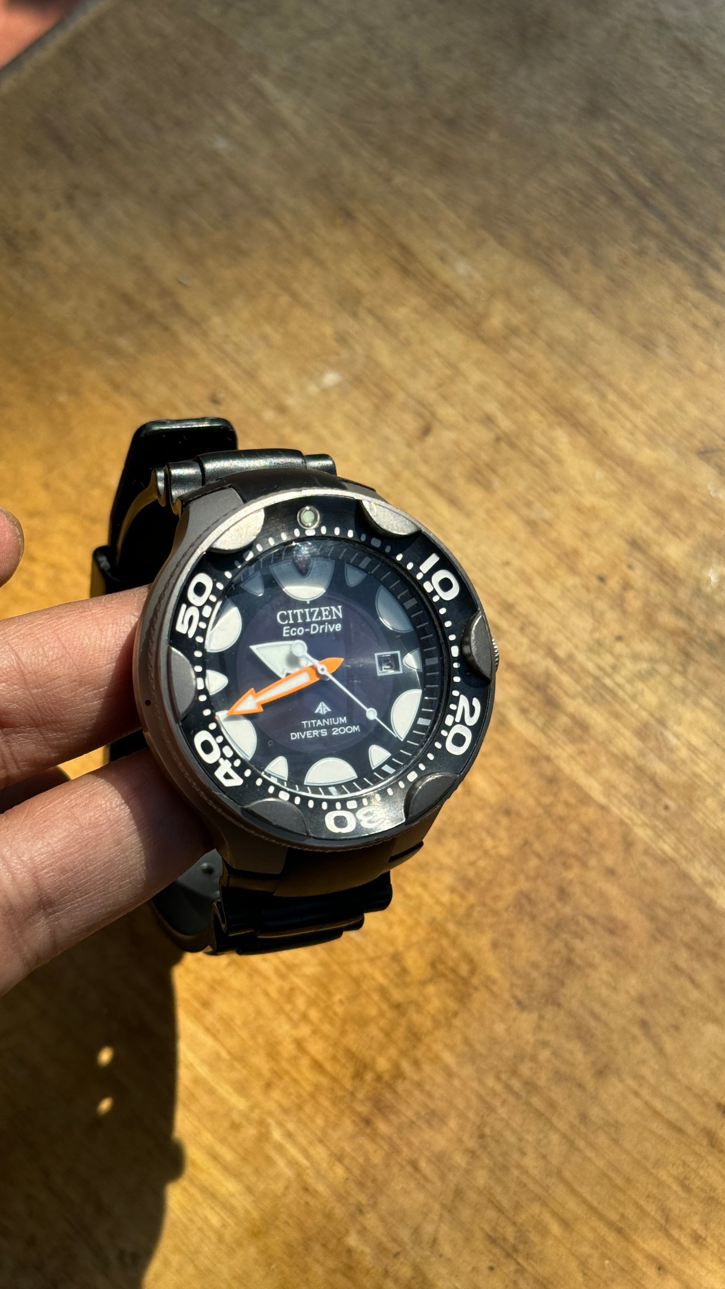 Pre Owned Citizen Orca Titanium Promaster - BN0015-07E