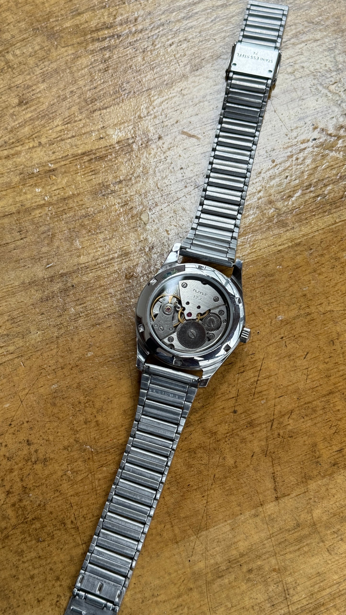 Pre Owned Vintage HMT Pilot - 1980s - Restored