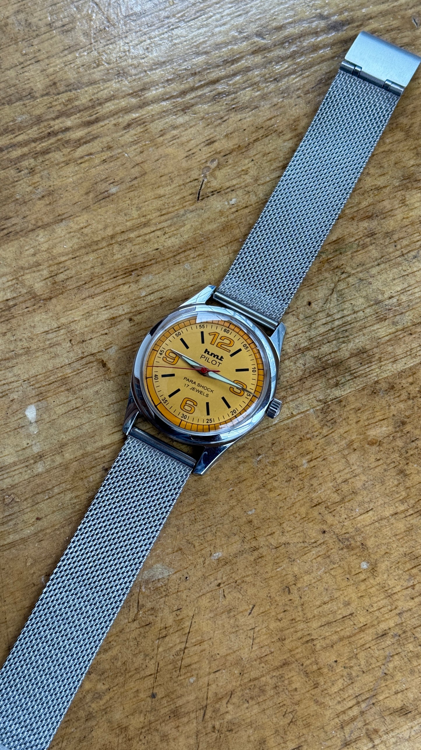 Pre Owned Vintage HMT Pilot - 1980s - Restored