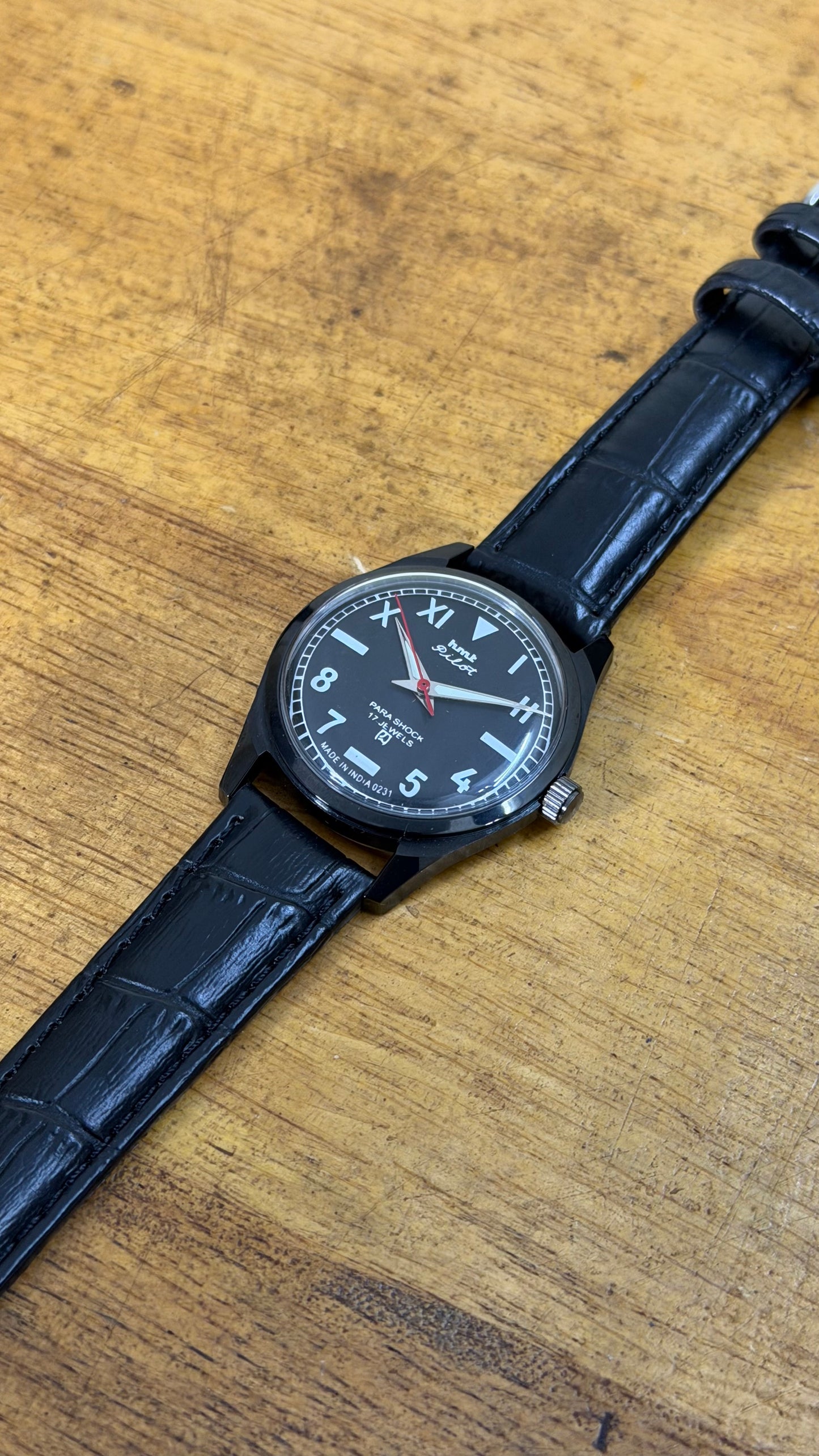 Pre Owned Vintage HMT Pilot - 1980s - Restored