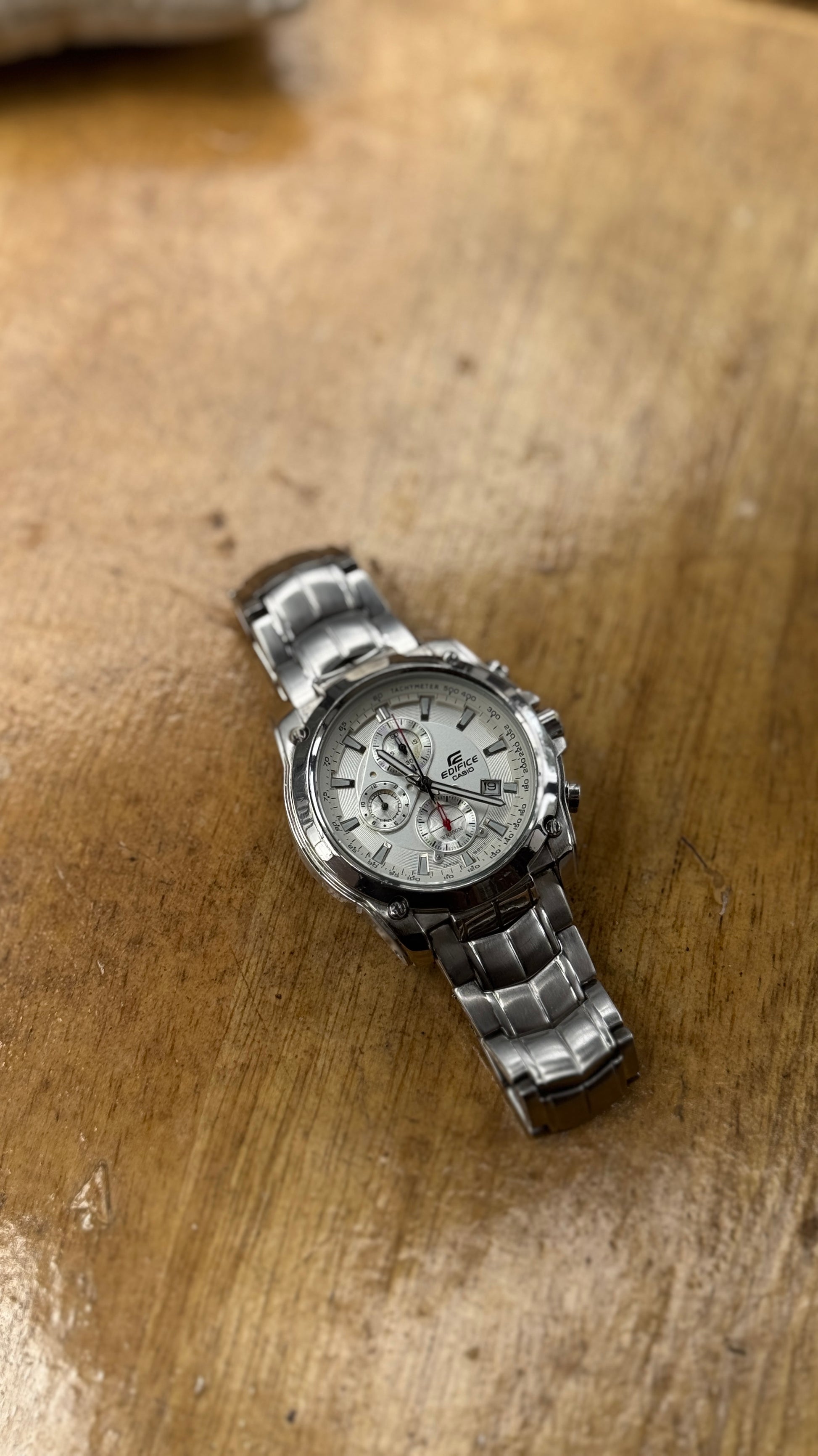 Pre Owned Casio Edifice Chronograph Watch – THEWATCHPROJECTS