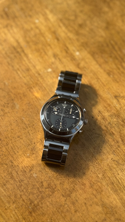 Pre Owned Swatch Irony Chronograph Watch