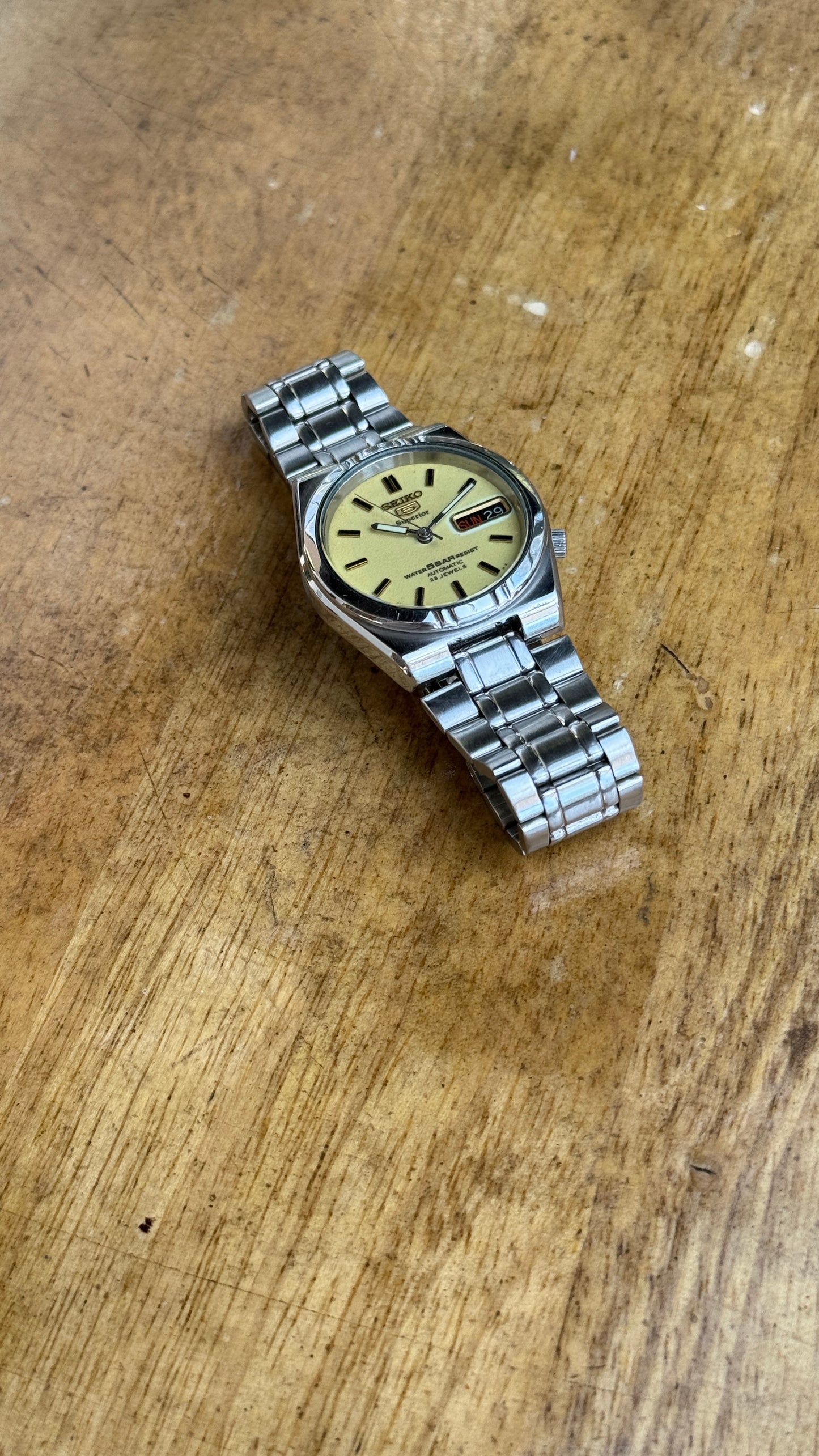 Pre Owned Seiko 5 Superior Automatic (fully lumed dial)