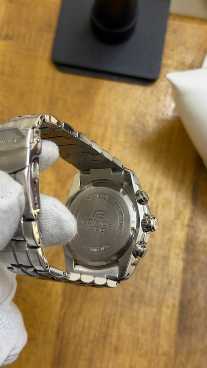 Pre Owned Casio Edifice Chronograph Watch