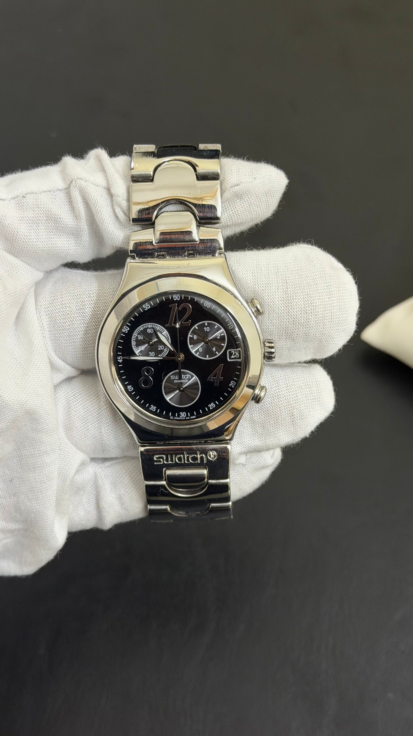 Pre Owned Swatch Irony Chronograph