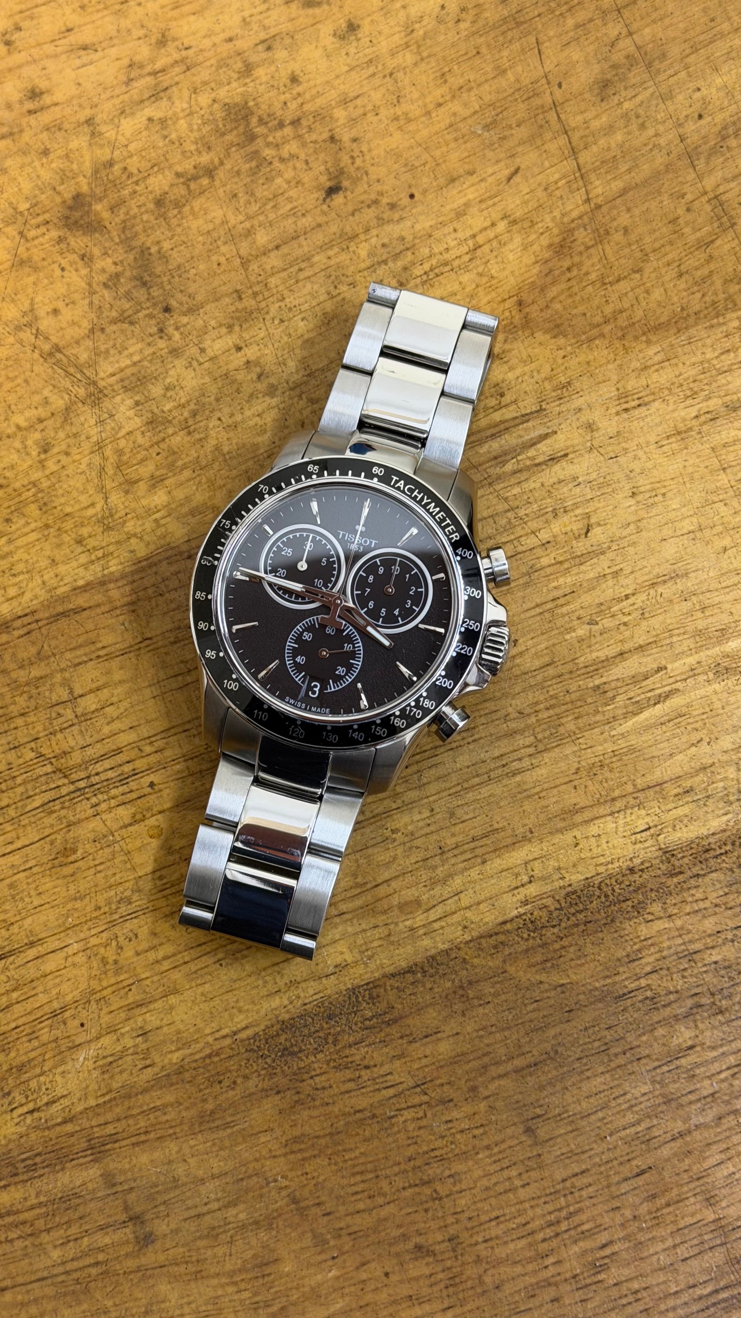 Pre Owned Tissot V8 Chronograph Watch