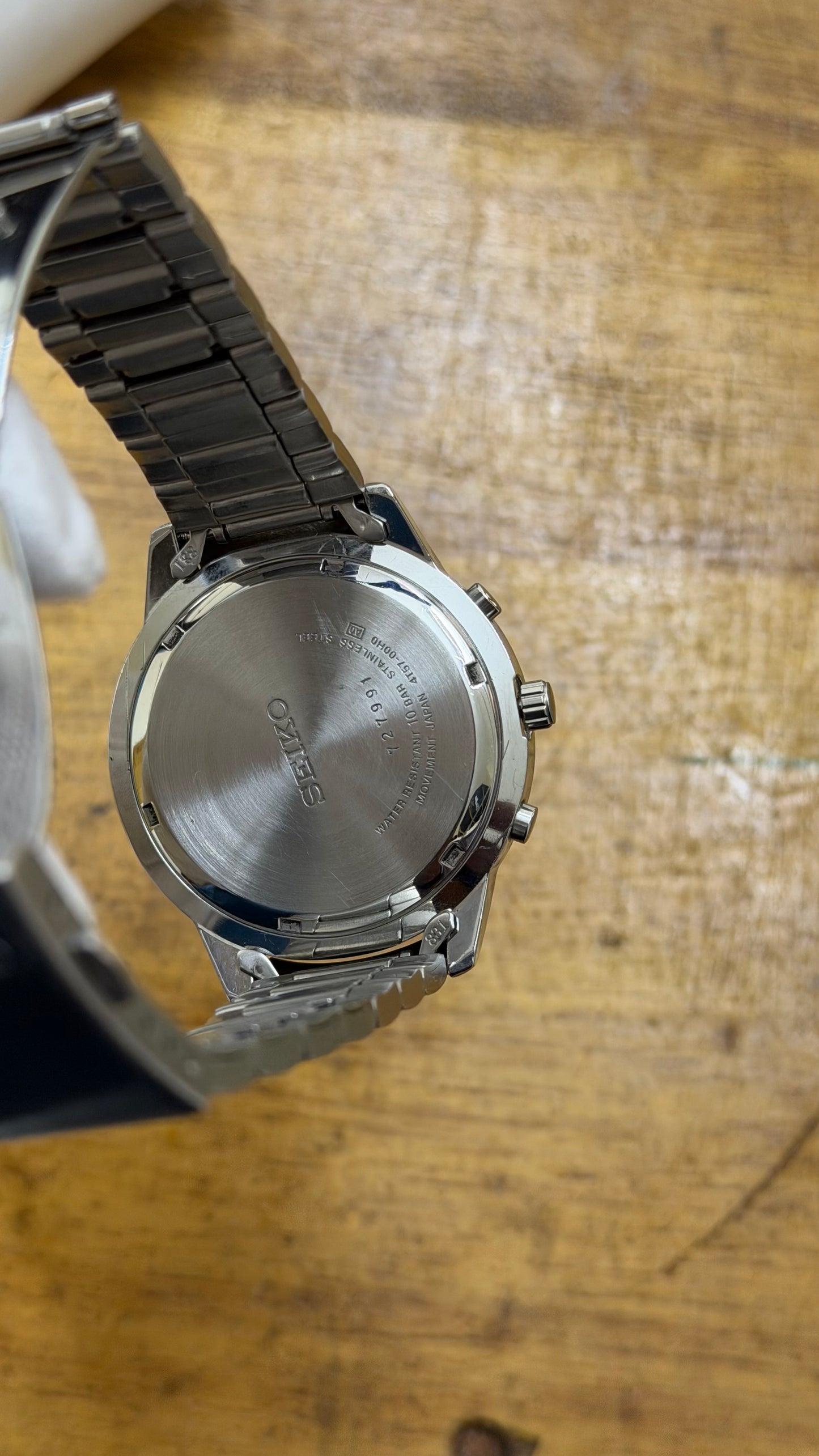 Pre Owned Seiko Chronograph Watch