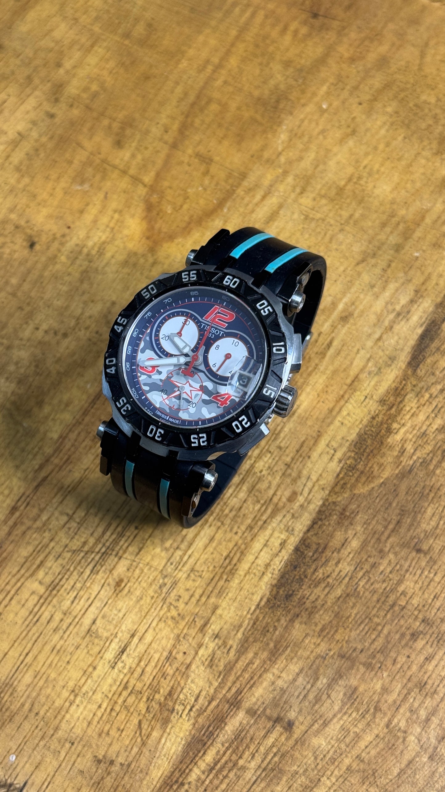 Pre Owned Tissot T-Race Chronograph Nicky Hayden Limited Edition Watch