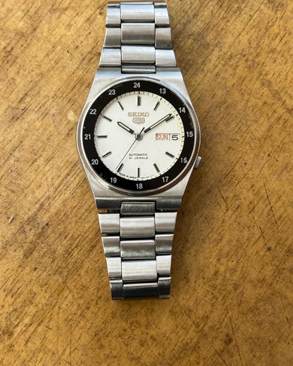 Pre Owned Seiko 5 Railway Time Automatic