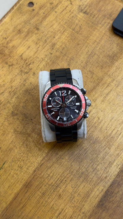 Pre Owned Certina DS Action Chronograph Watch