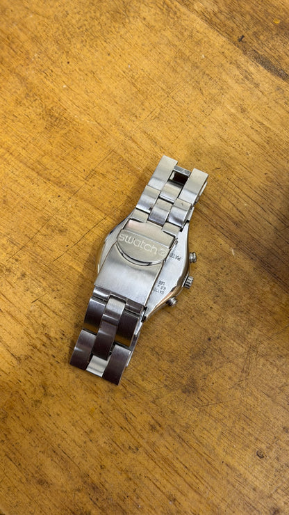 Pre Owned Swatch Irony Silvernow - Chronograph