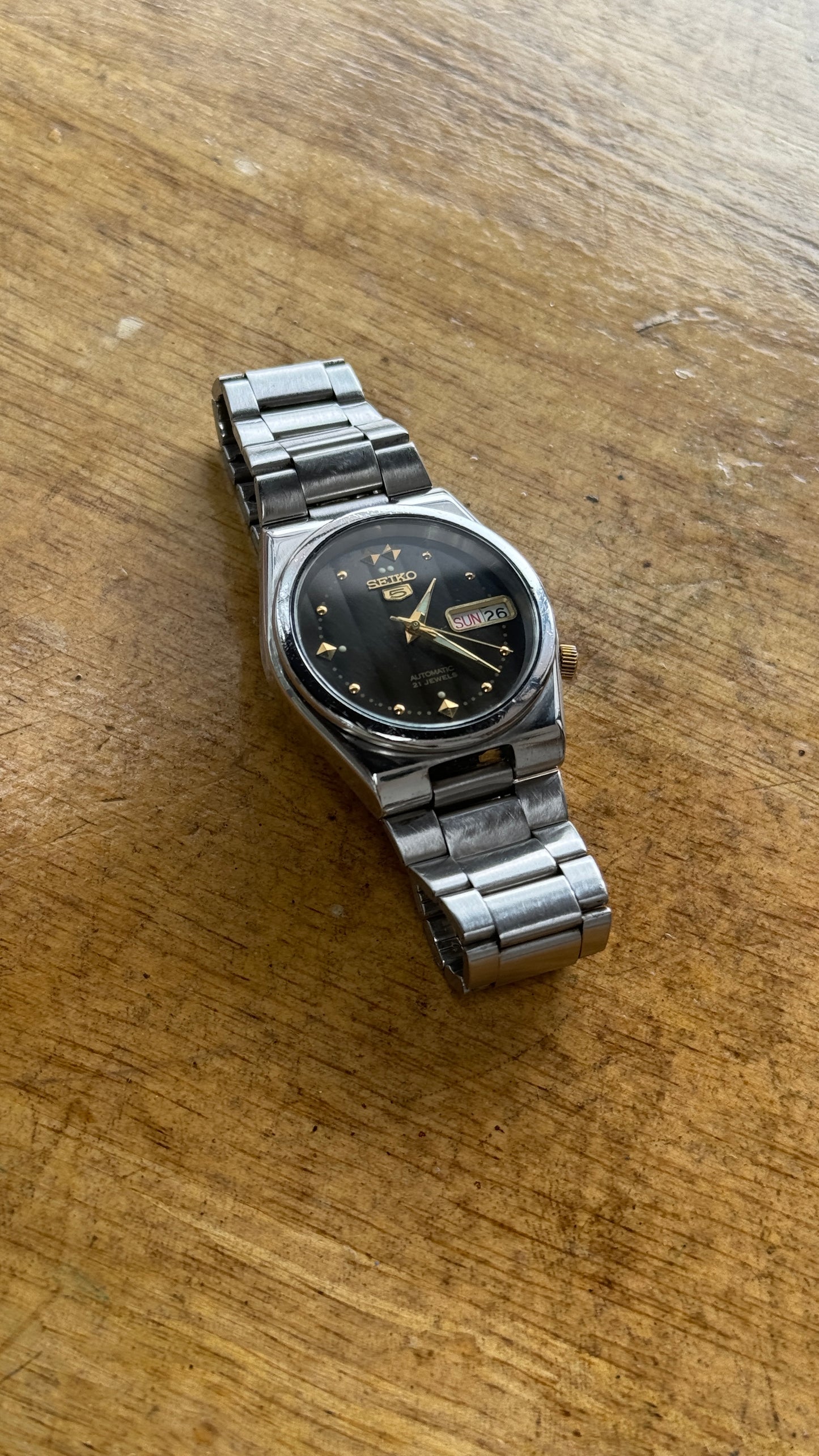 Preowned Vintage Seiko 5 Automatic