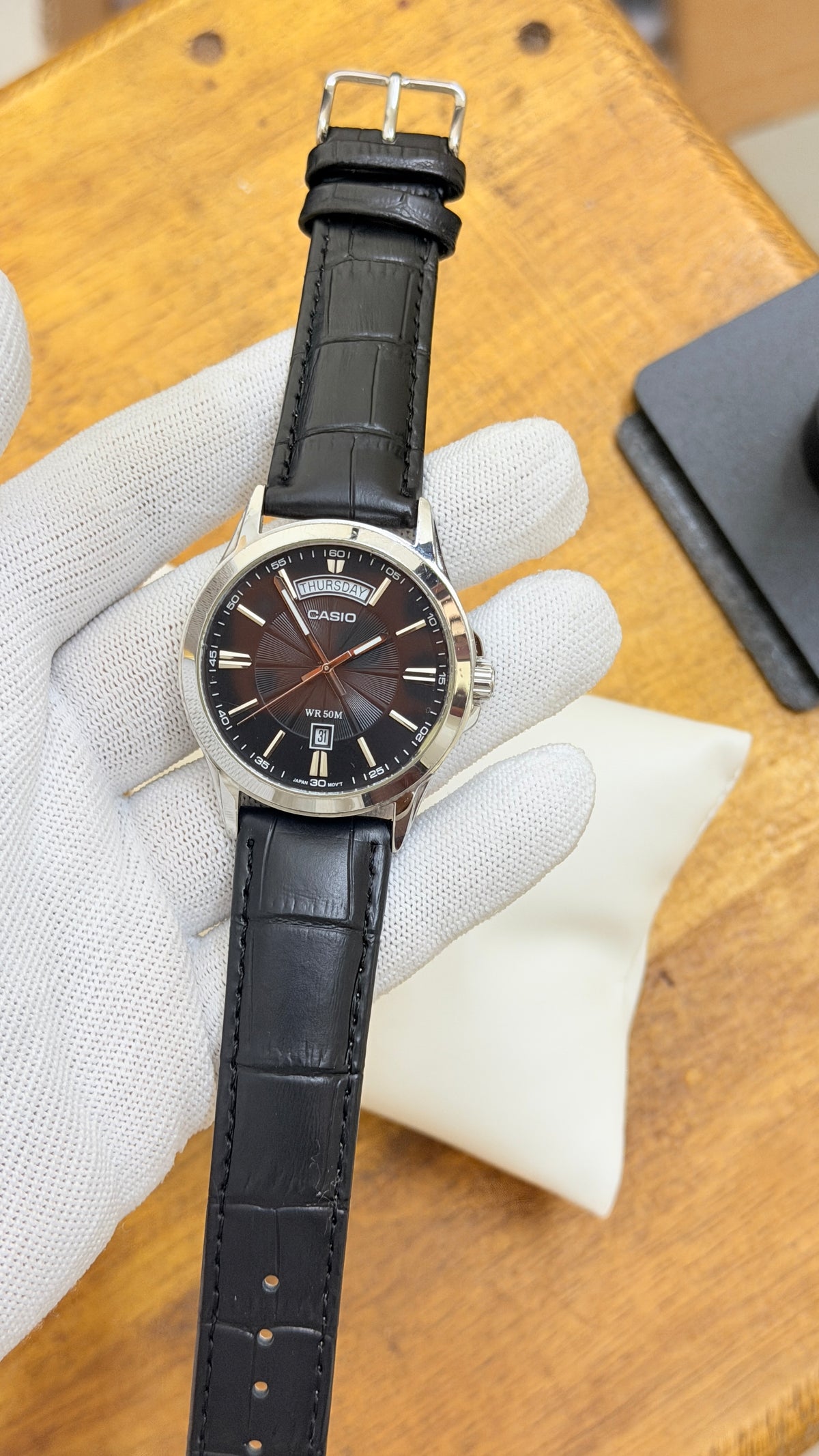 Pre Owned Casio Day Date Watch