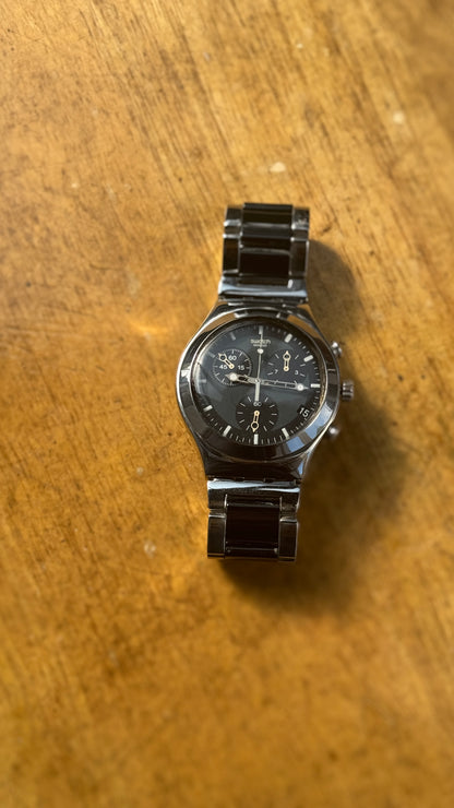 Pre Owned Swatch Irony Chronograph Watch