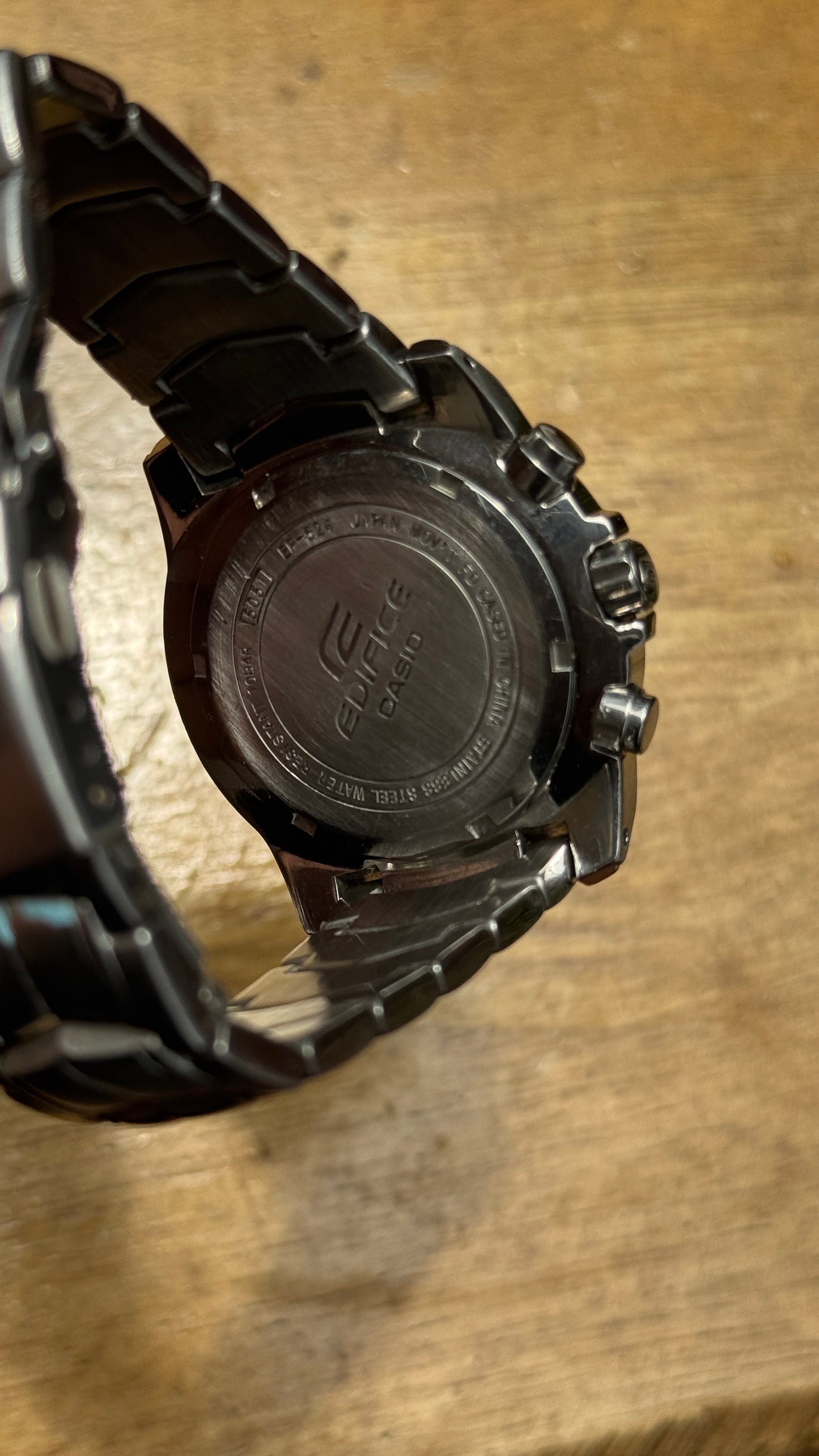 Pre Owned Casio Edifice Chronograph Watch