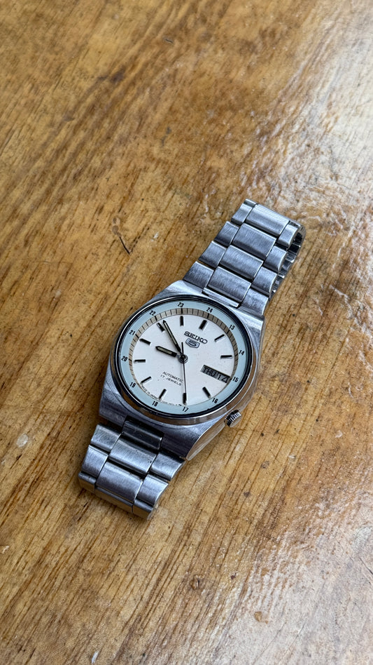 Pre Owned Vintage Seiko 5 Railway Time